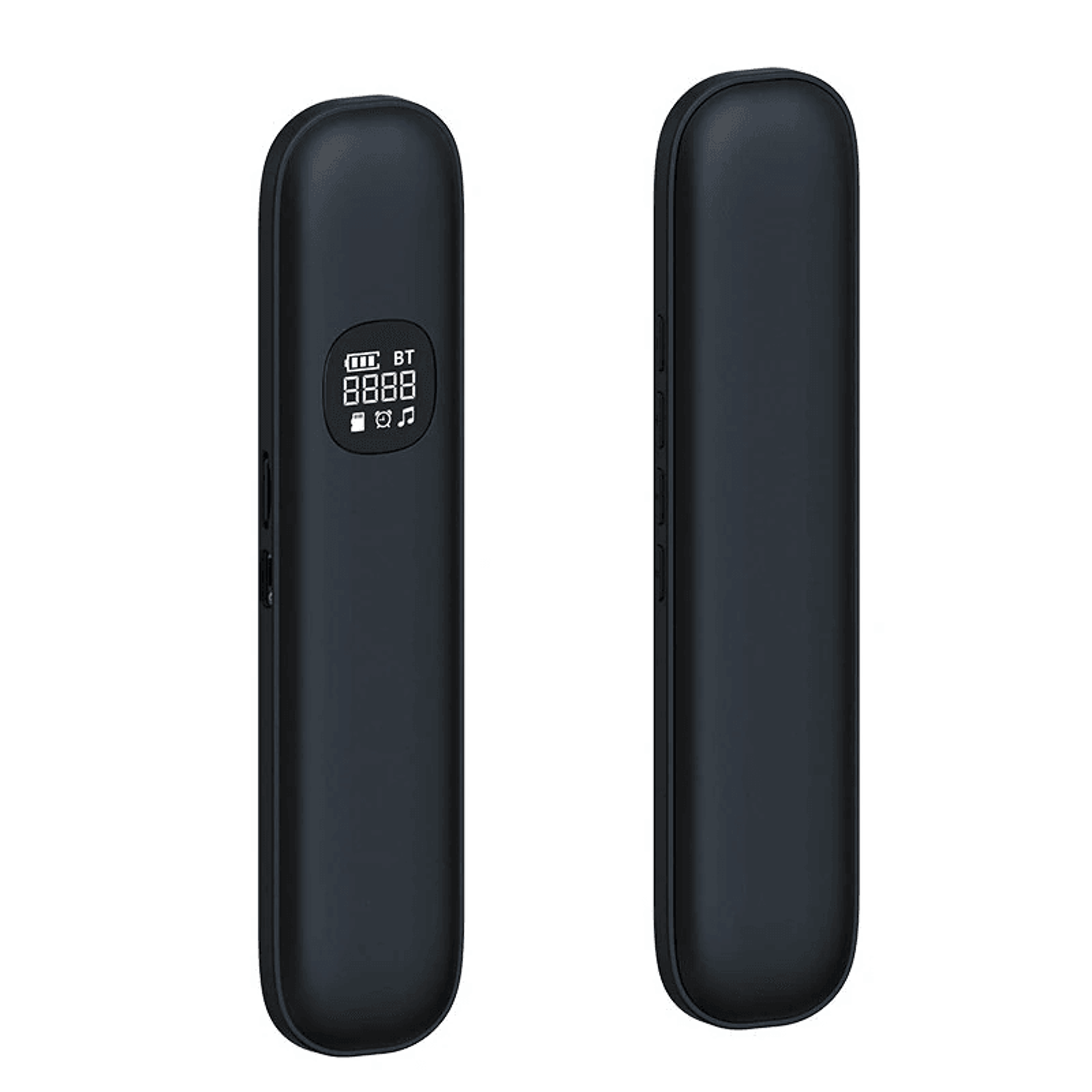 mini bluetooth bone conduction sleep speaker with led display and tf card playback