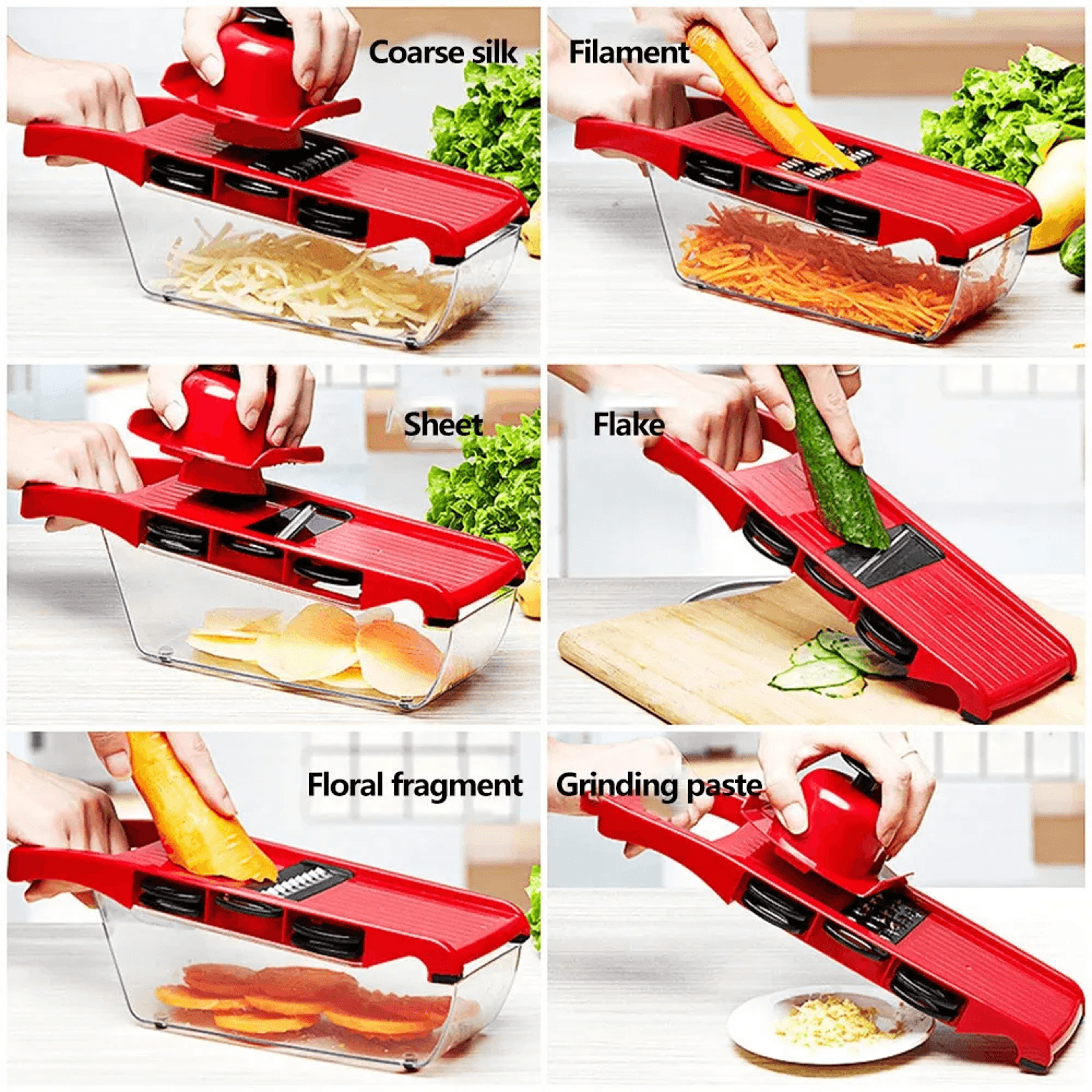 Stainless Steel Vegetable Cutter And Slicer For Potatoes Carrots And Cheese 1