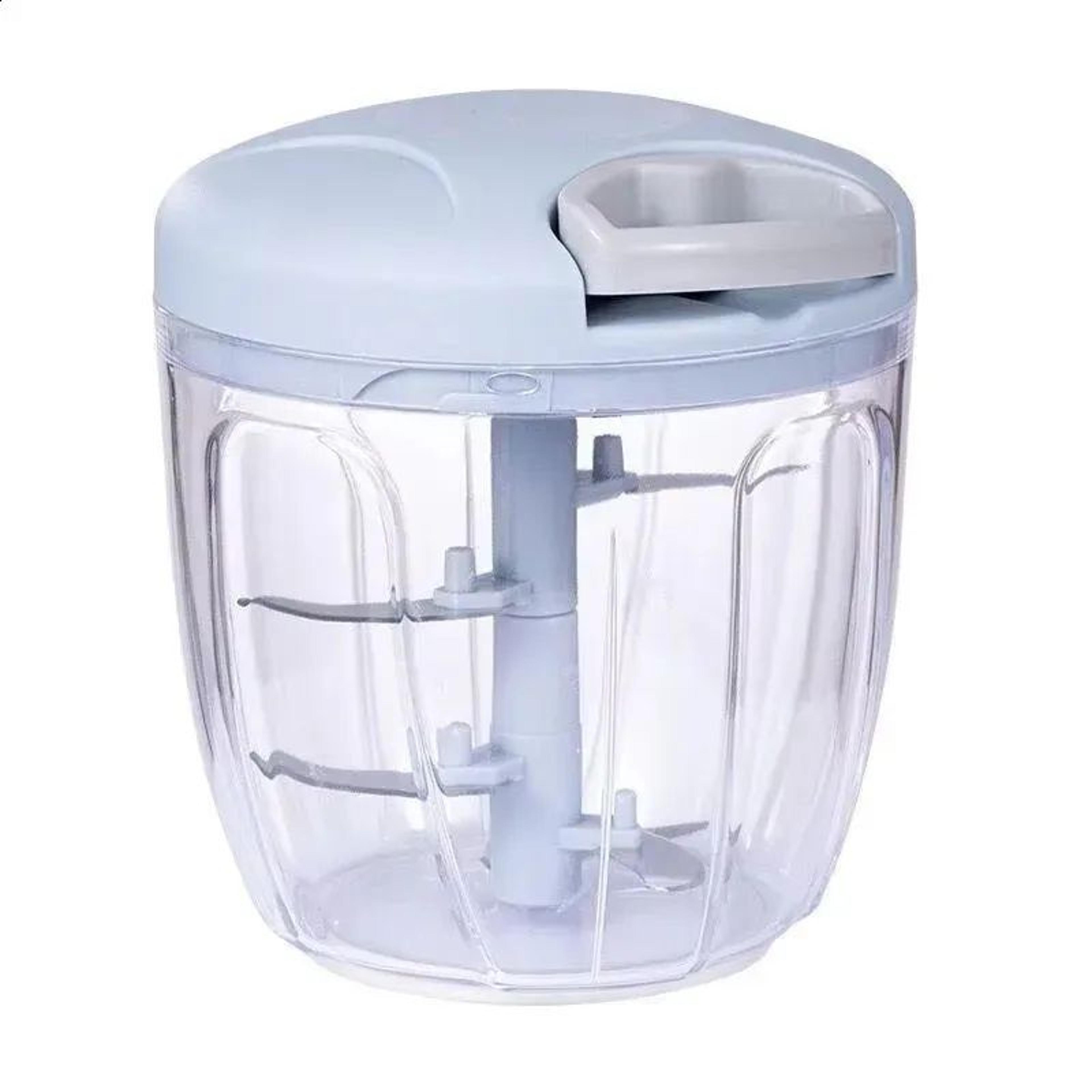 Manual Garlic Chopper Cup Rotating Vegetable Onion And Meat Mincer 6