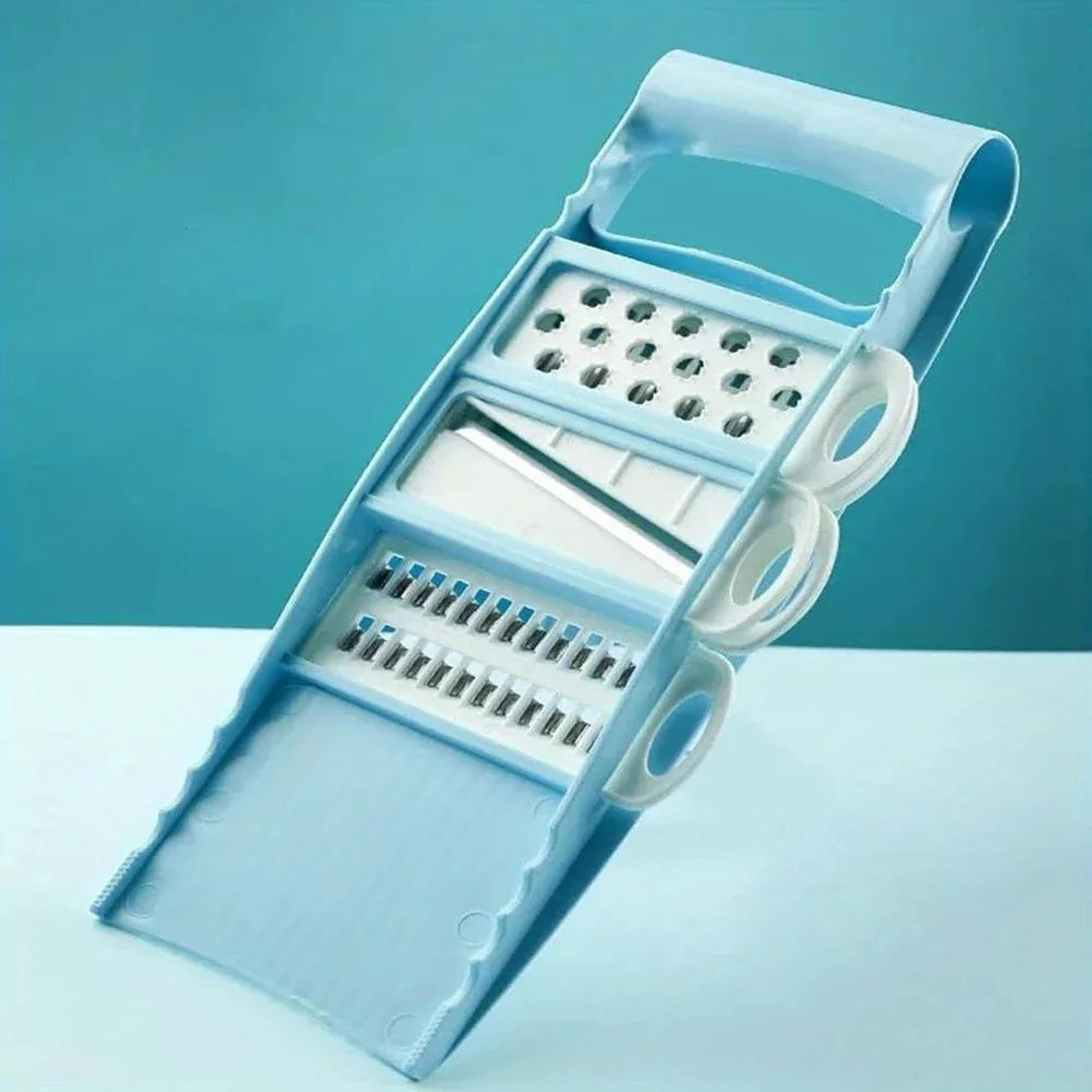 vegetable slicer chopper with stainless steel blades for kitchen food prep