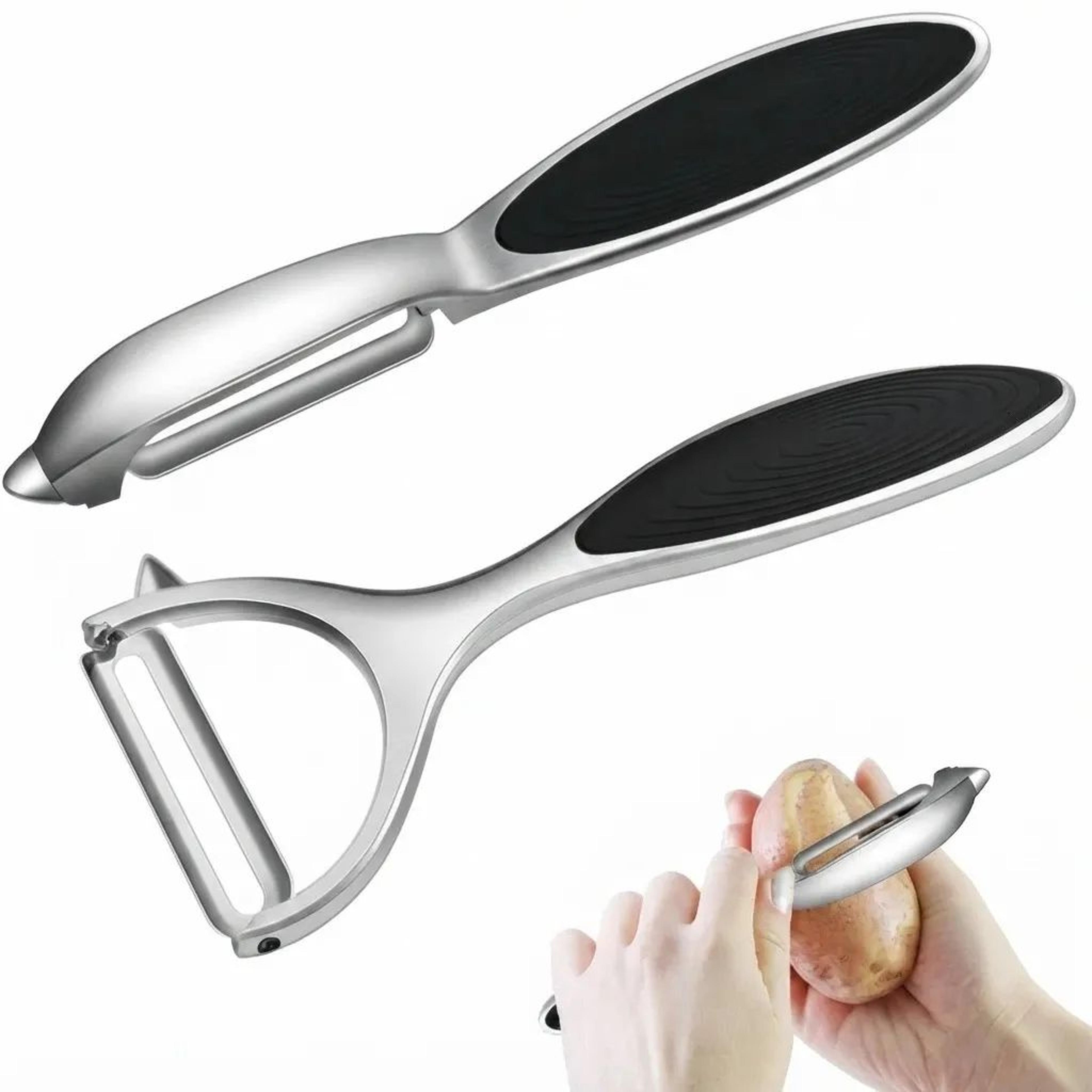 vegetable peeler with rotatable design for potatoes carrots and fruits