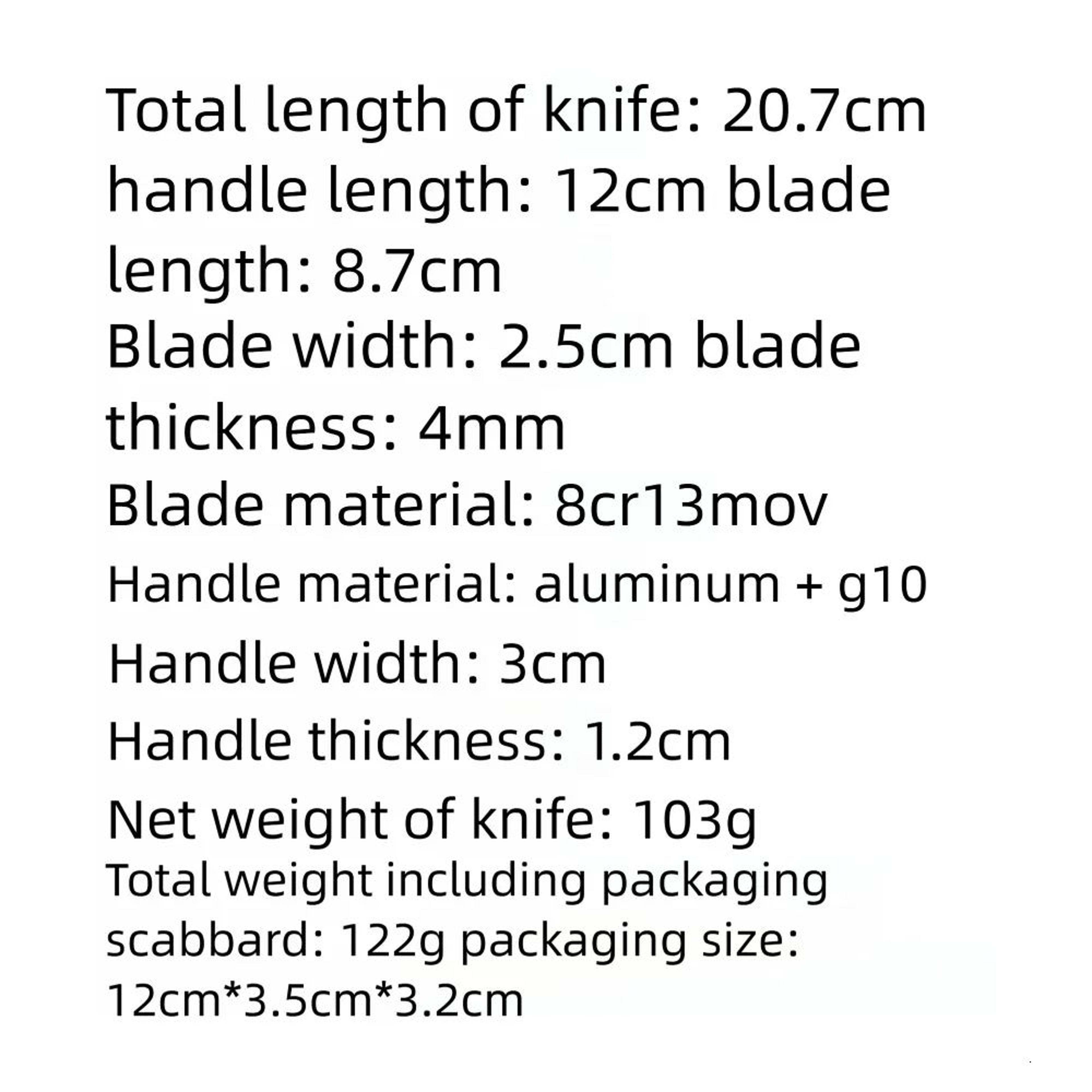 Folding Pocket Knife With Stainless Steel Blade And Handle 5