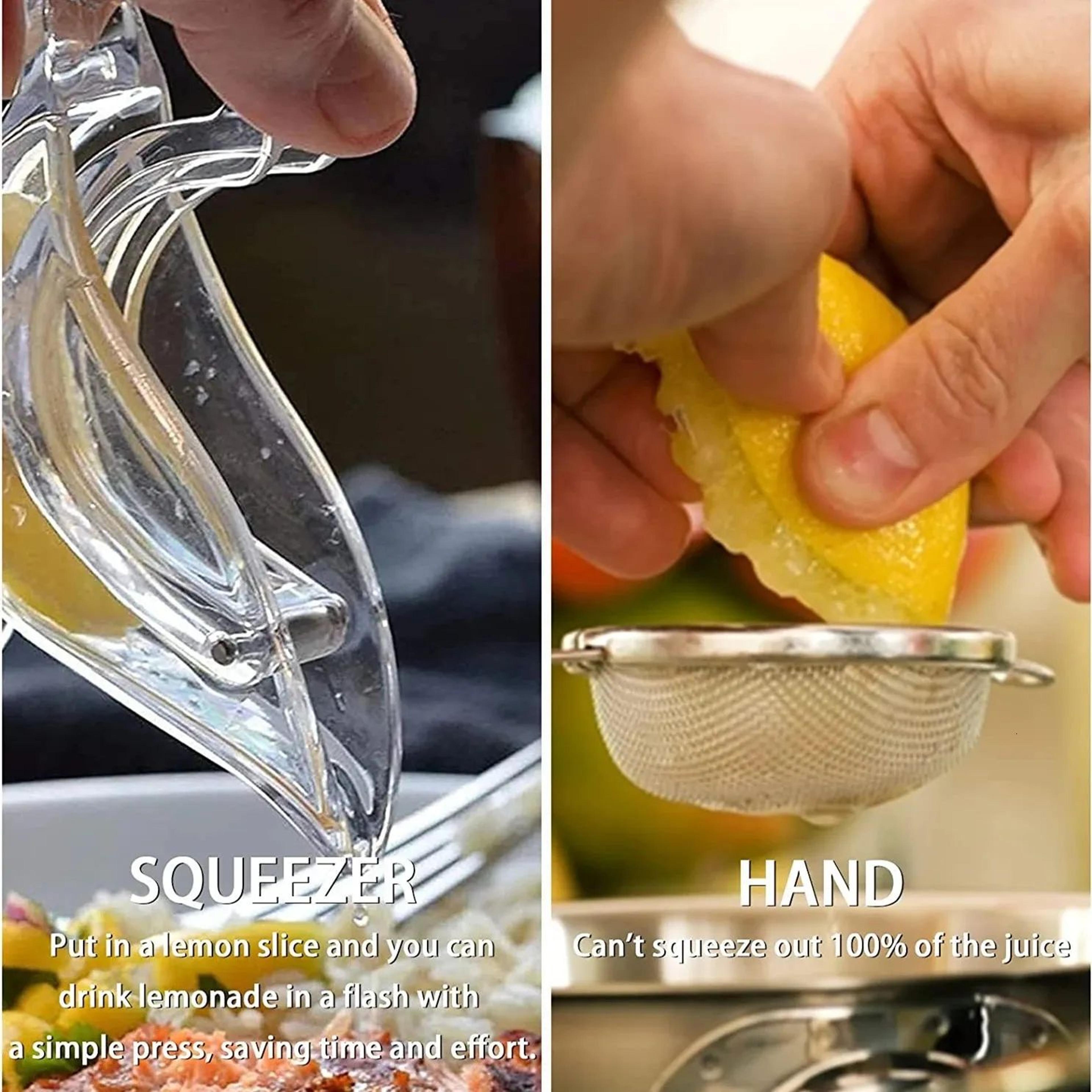 Manual Lemon Squeezer Bird Shaped Acrylic Citrus Juicer For Lemons And Limes 2