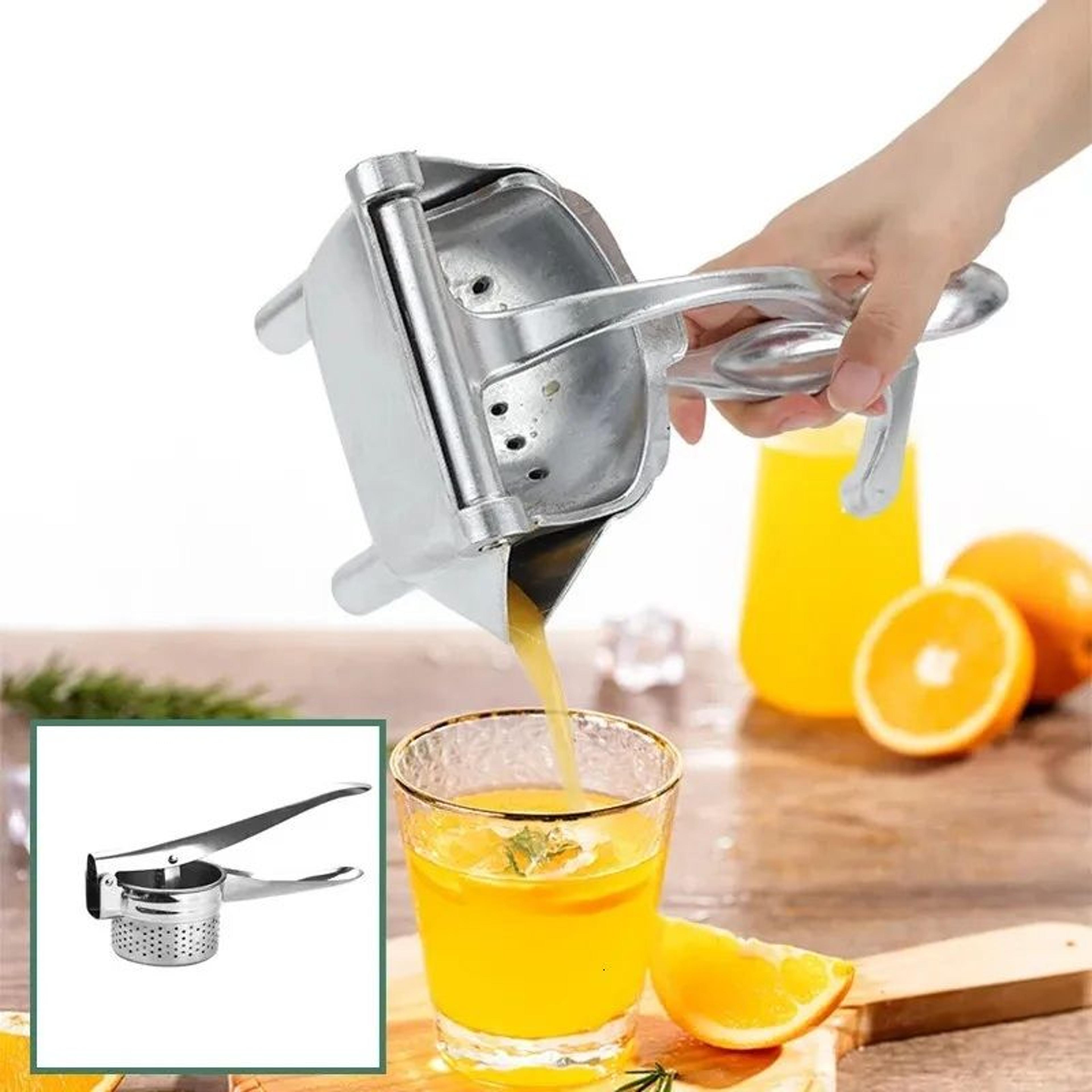 Ceramic Citrus Juicer With Horizontal Press Design For Oranges Lemons And Limes 1