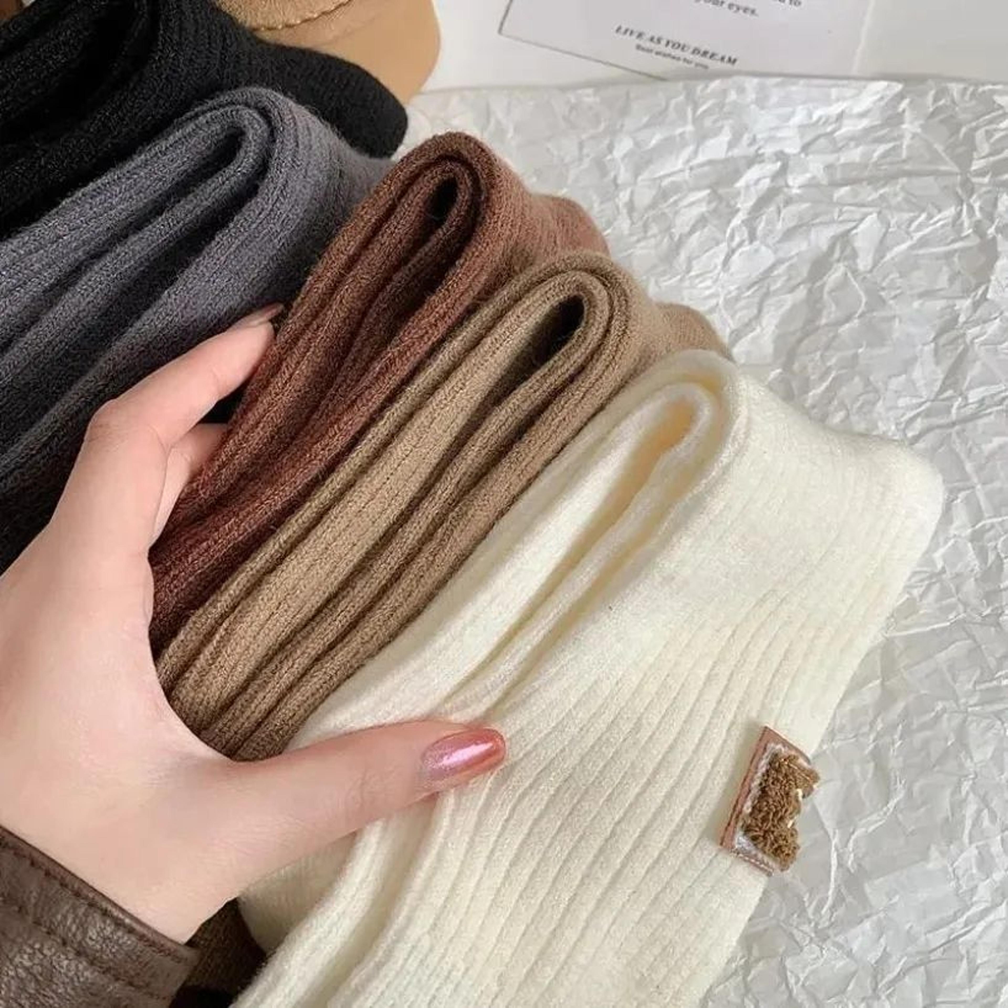 women's thick wool blend winter socks of warm casual socks