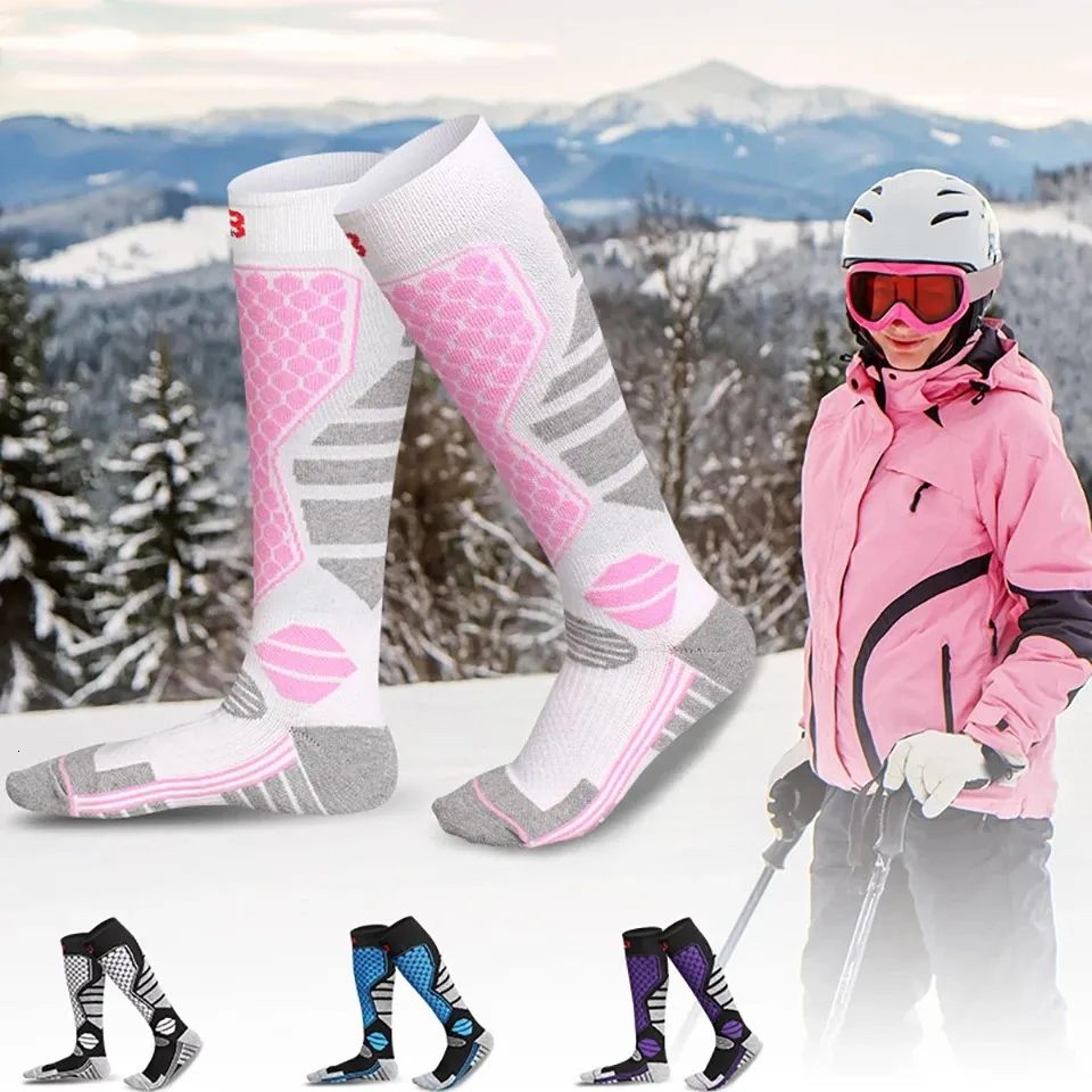 winter warm ski socks thickened unisex socks for skiing and hiking
