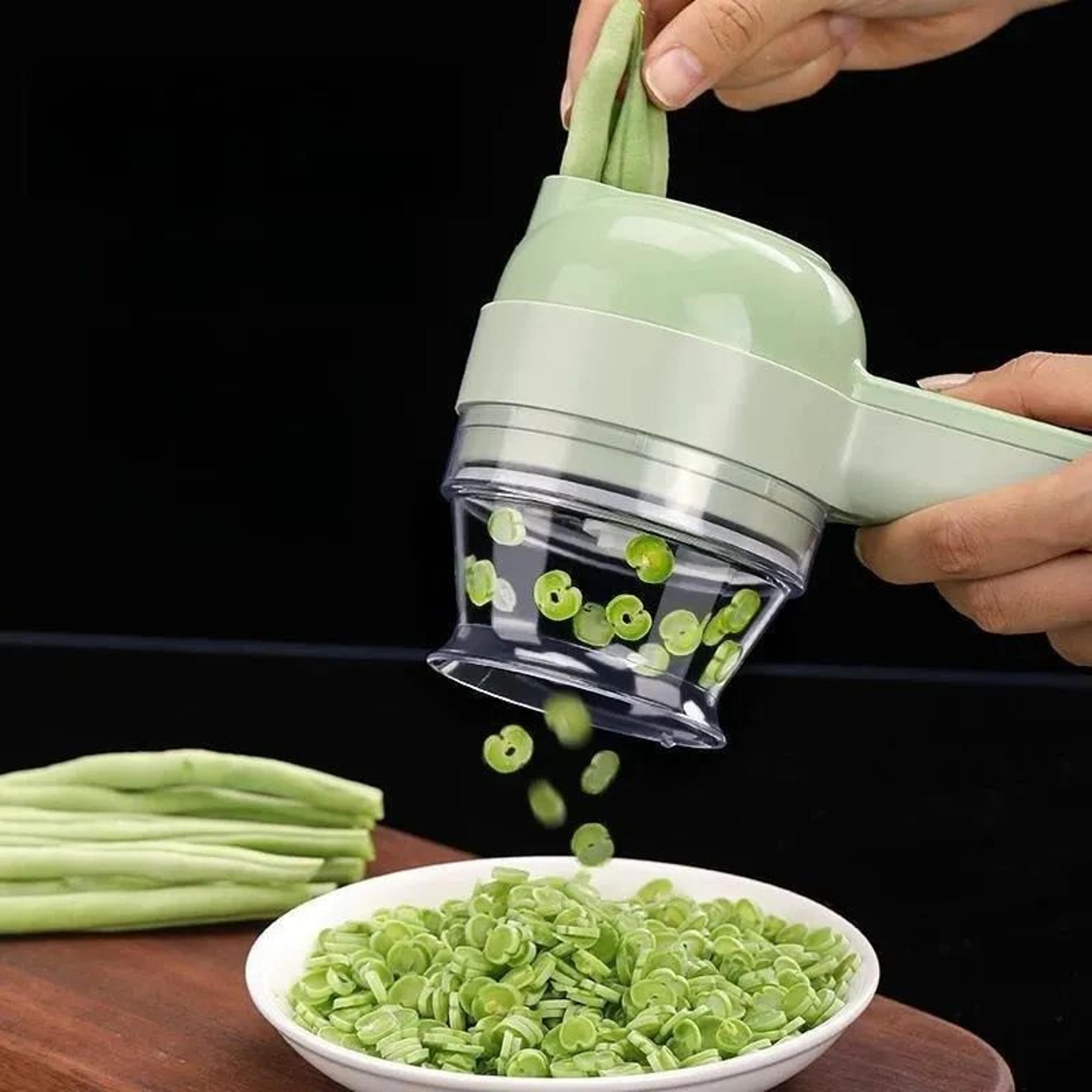 electric vegetable cutter usb rechargeable handheld food chopper