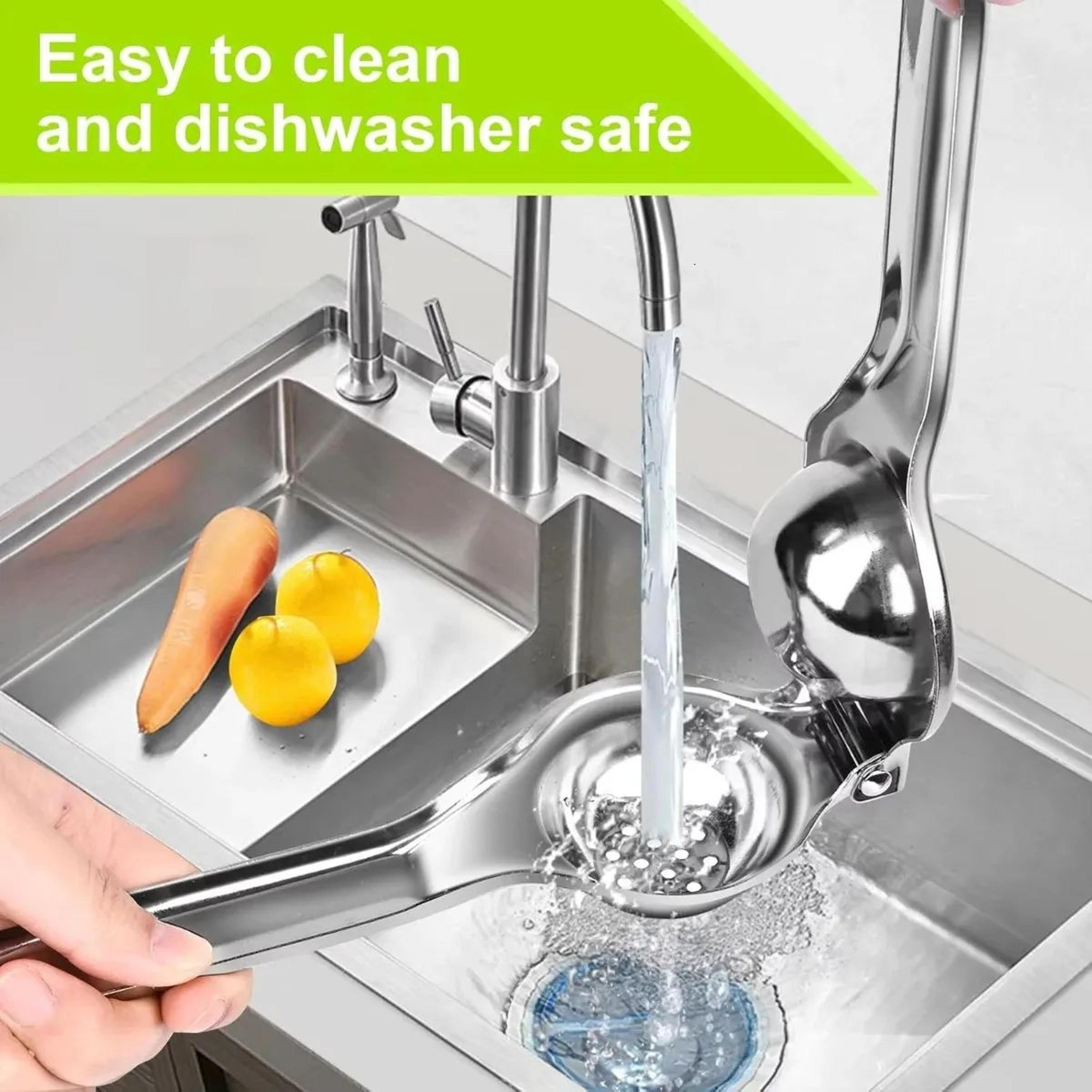 Stainless Steel Manual Lemon Squeezer Handheld Citrus Juicer For Lemons And Oranges 3