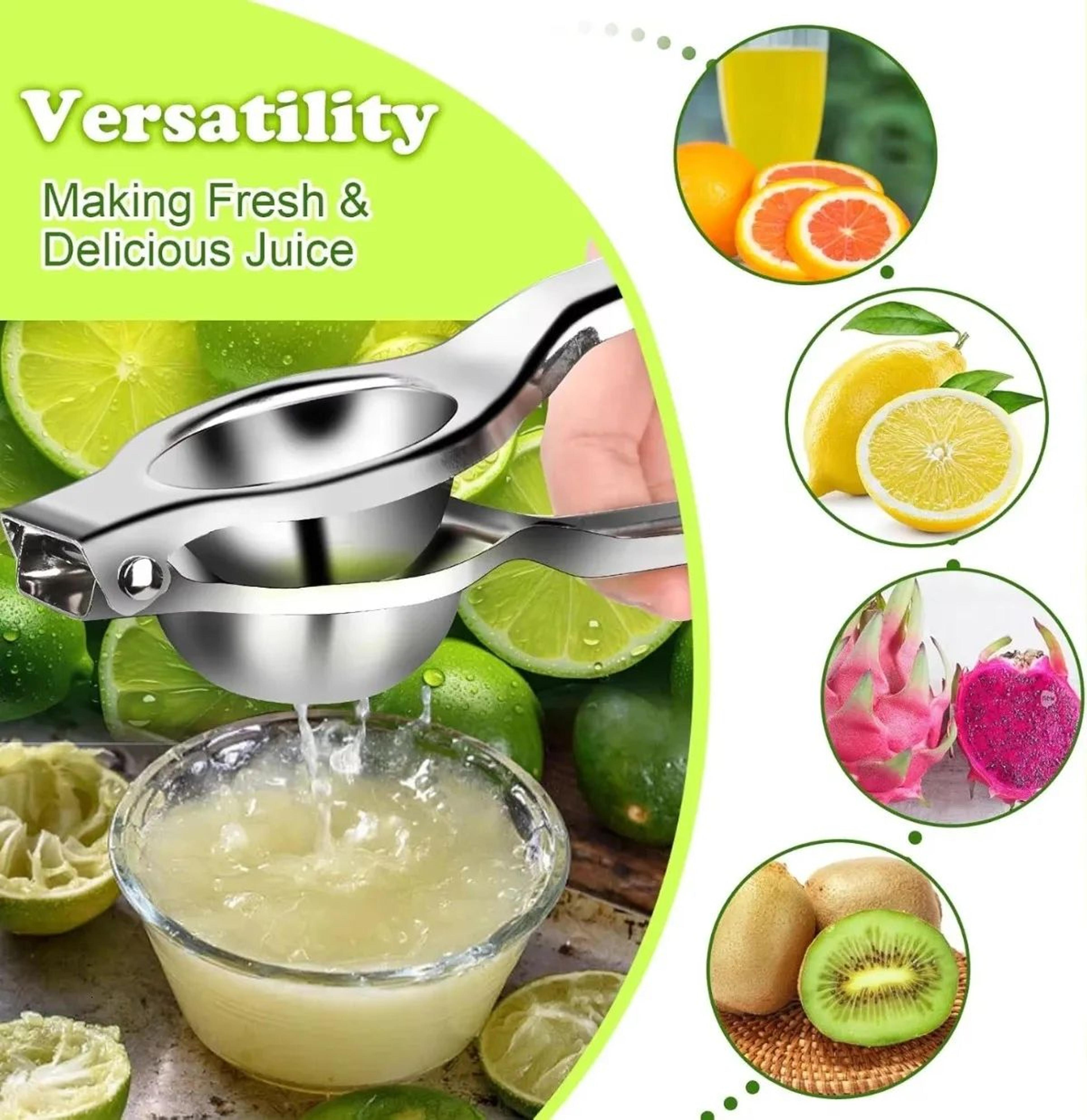 Stainless Steel Manual Lemon Squeezer Handheld Citrus Juicer For Lemons And Oranges 4