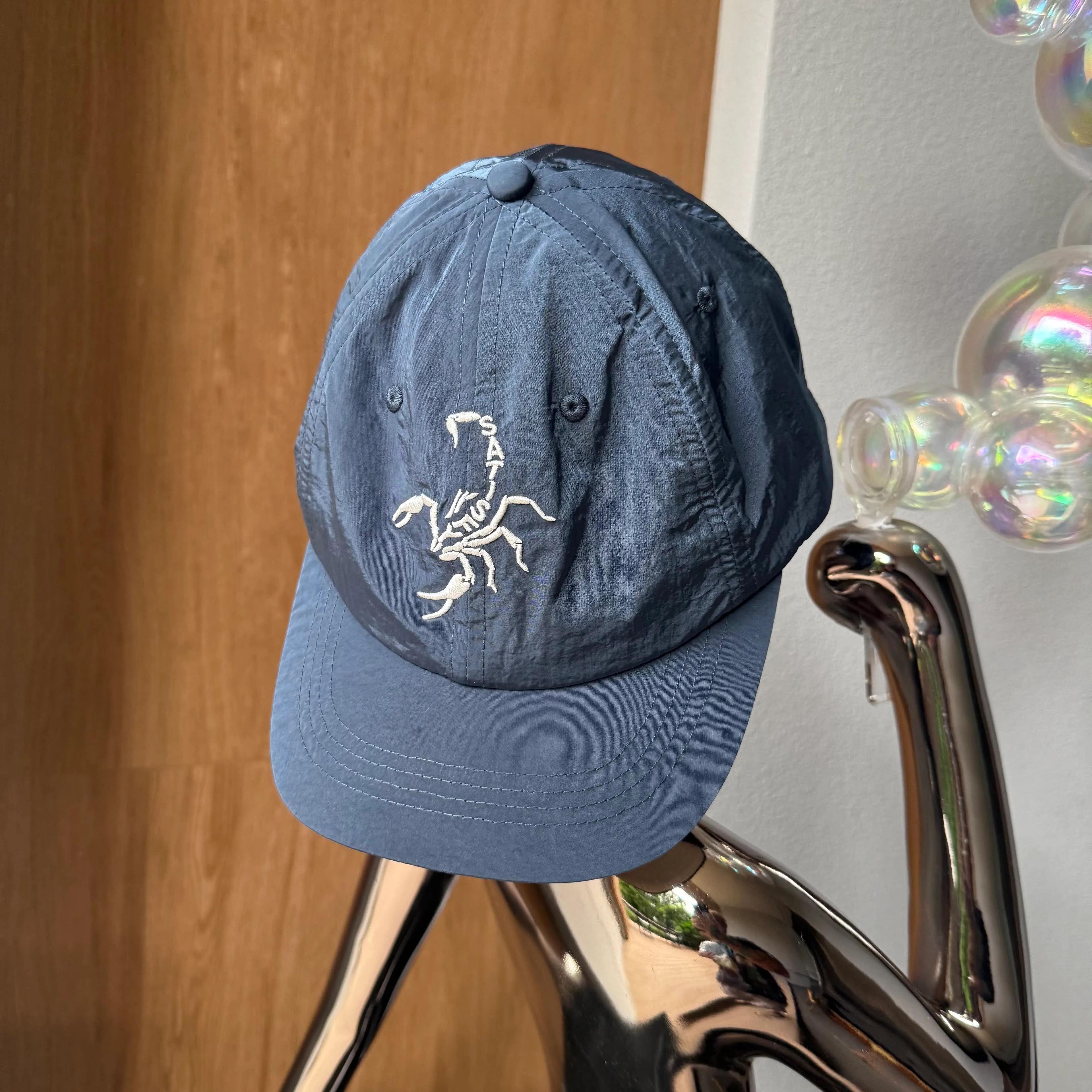 vintage eagle embroidered baseball cap lightweight nylon adjustable sports hat