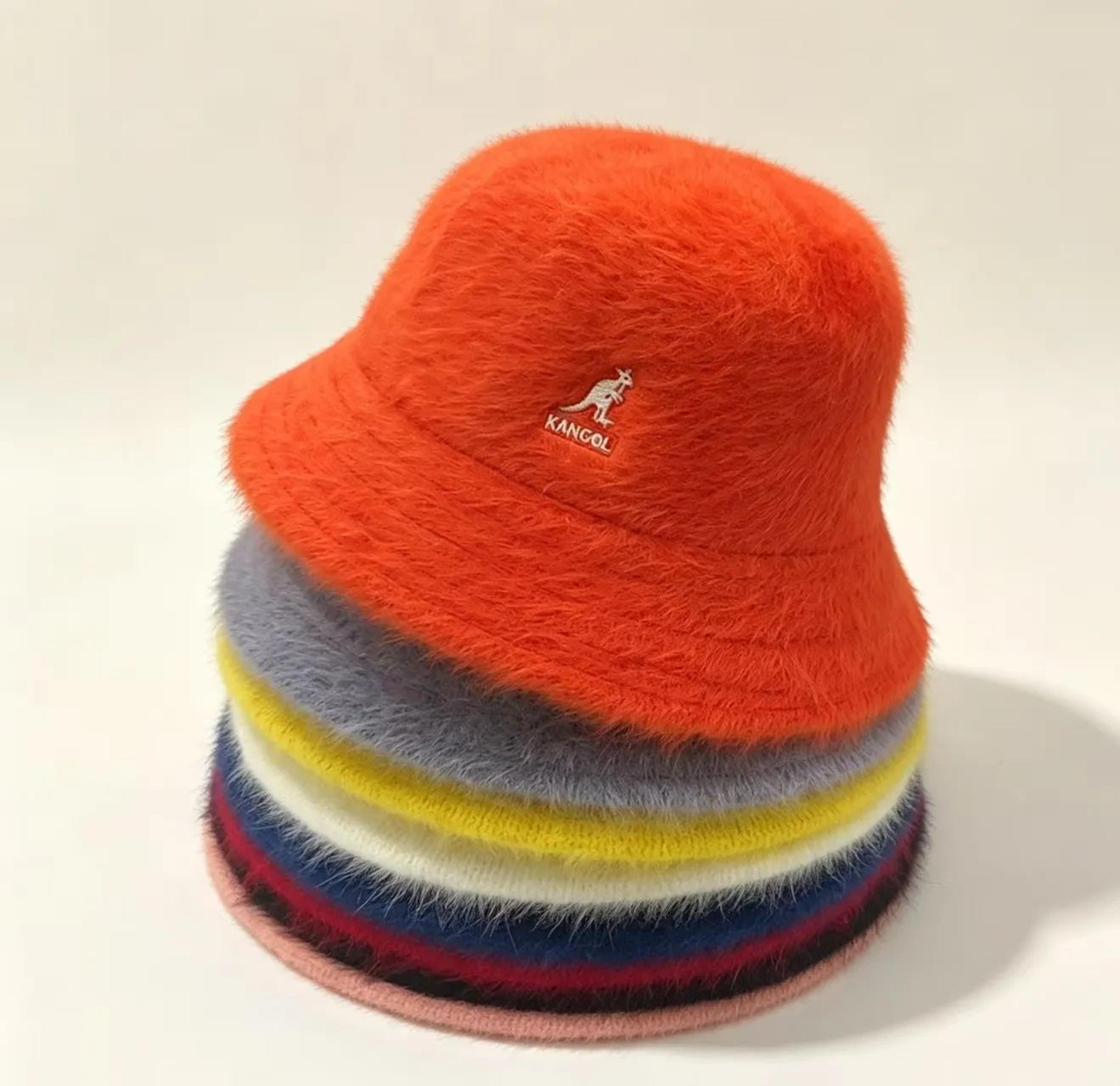 fuzzy faux fur bucket hat soft warm unisex winter fisherman cap