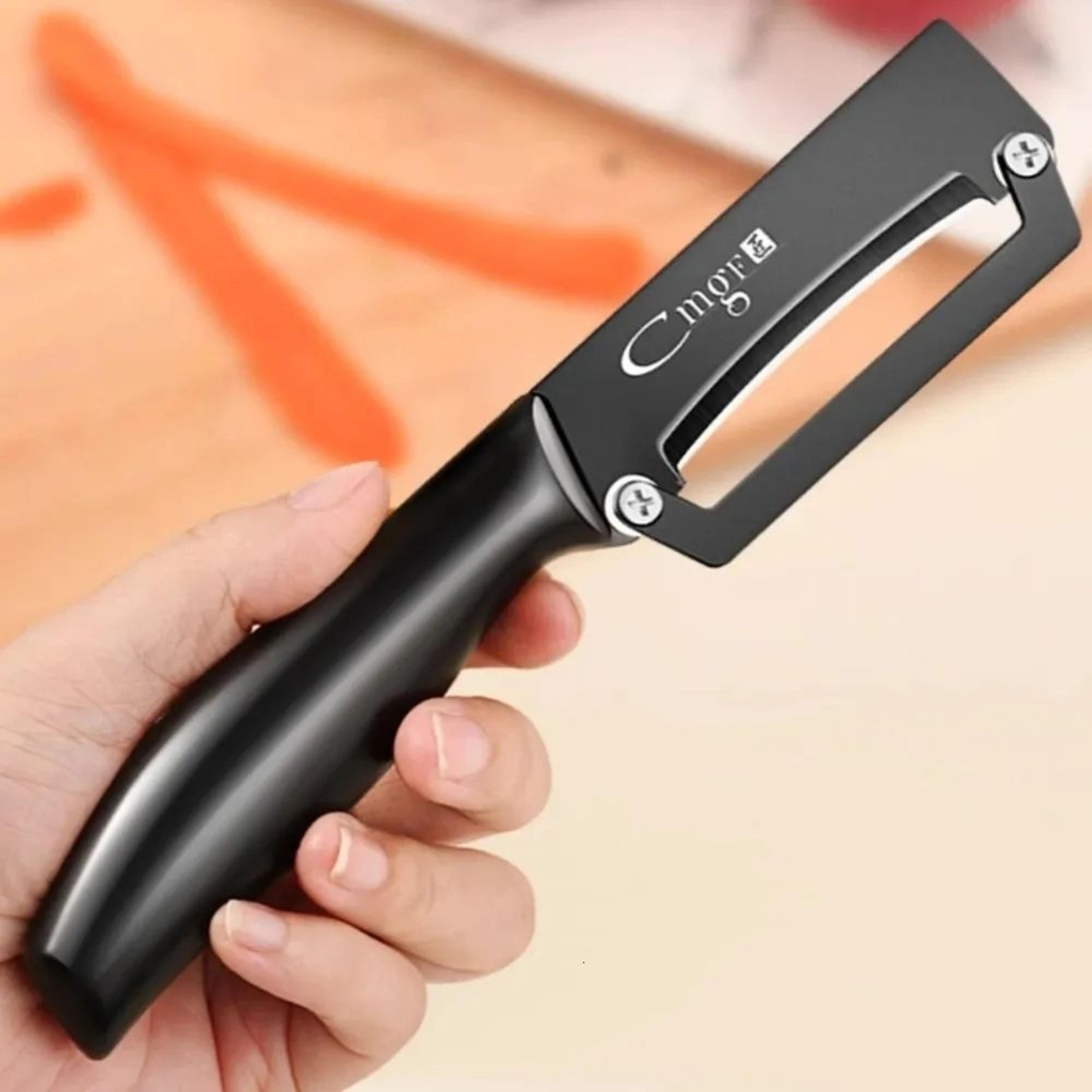 stainless steel vegetable peeler and slicer for potatoes carrots and fruits