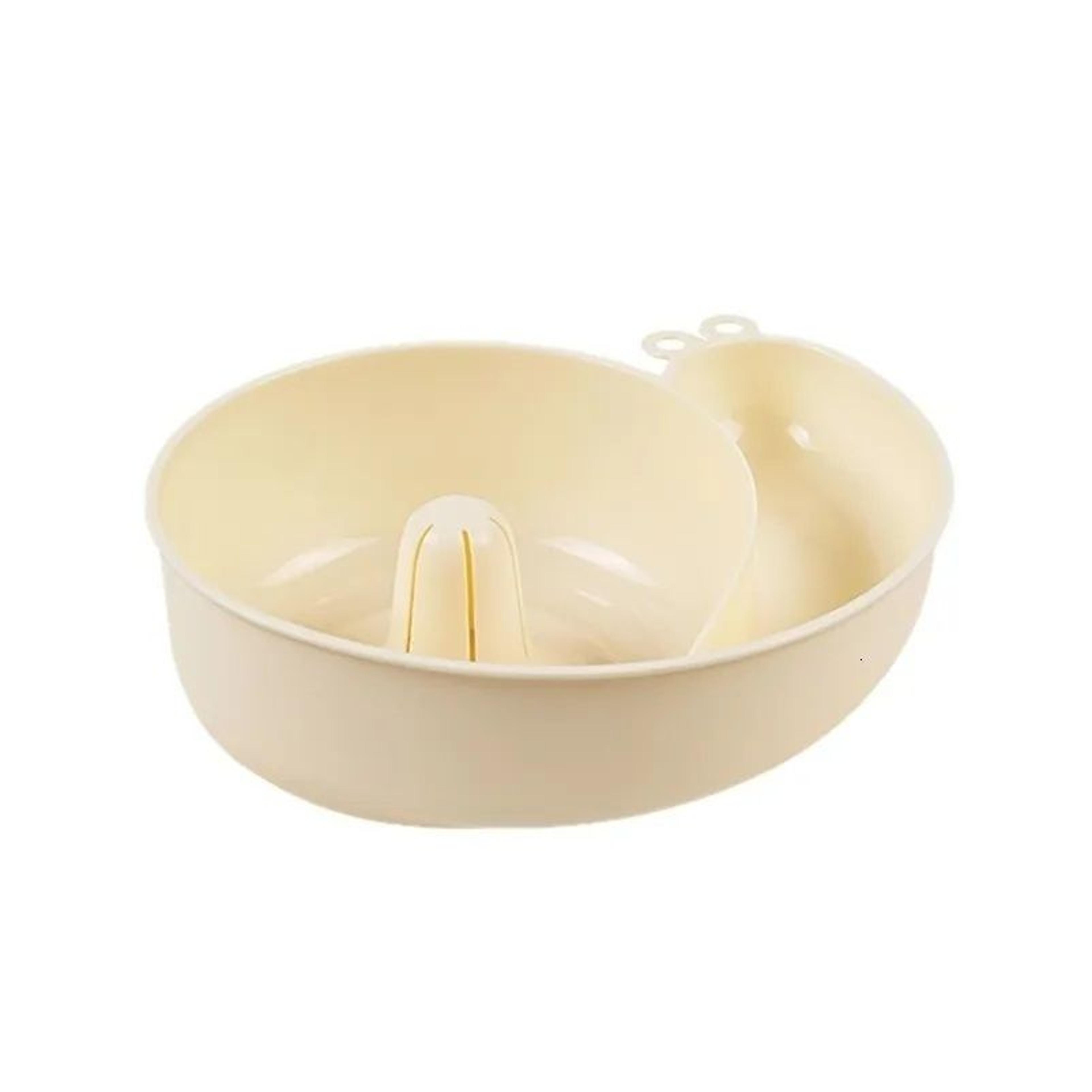 snail shaped vegetable washing basket with drainage strainer for fruits and greens