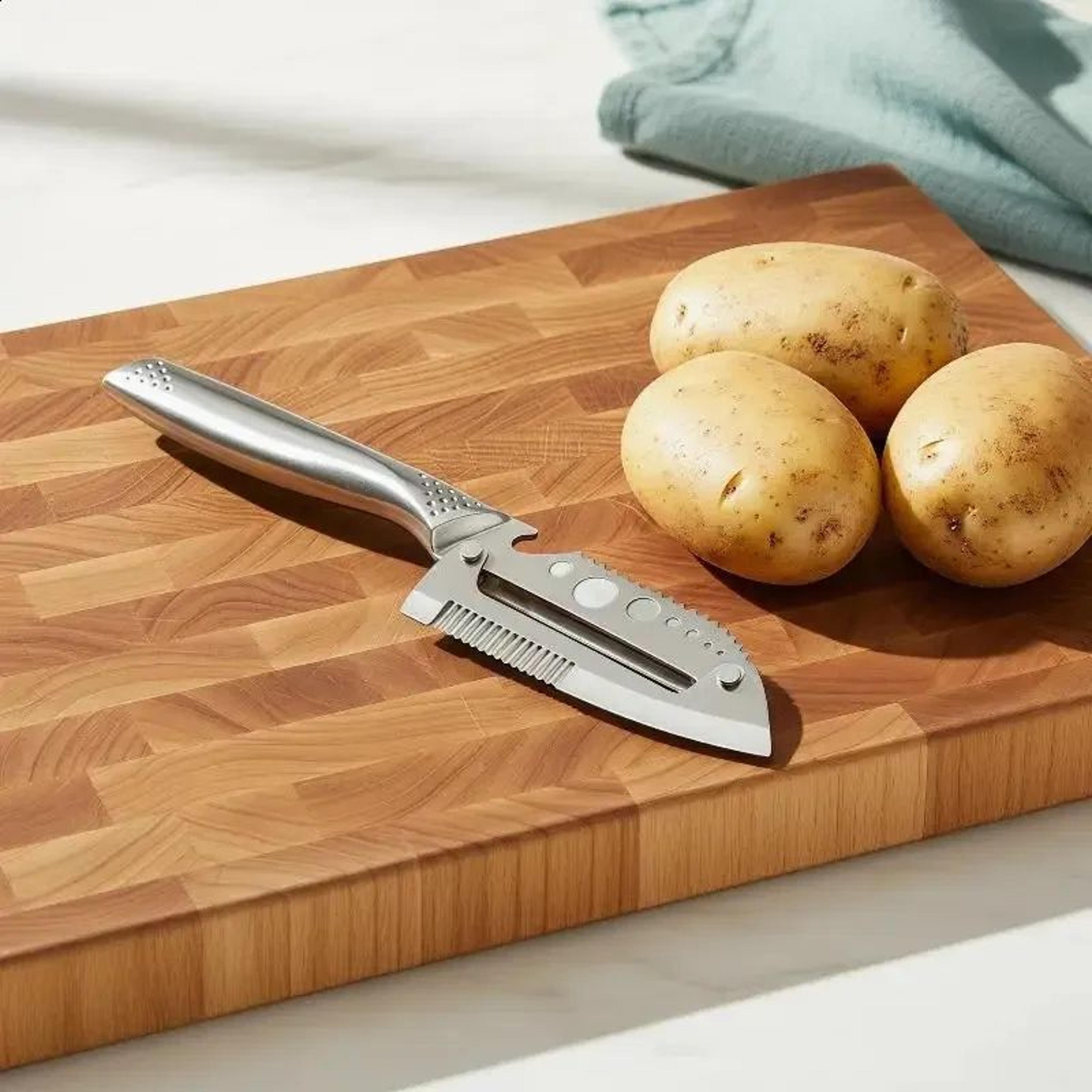 stainless steel vegetable peeler and fruit slicer multifunctional kitchen tool