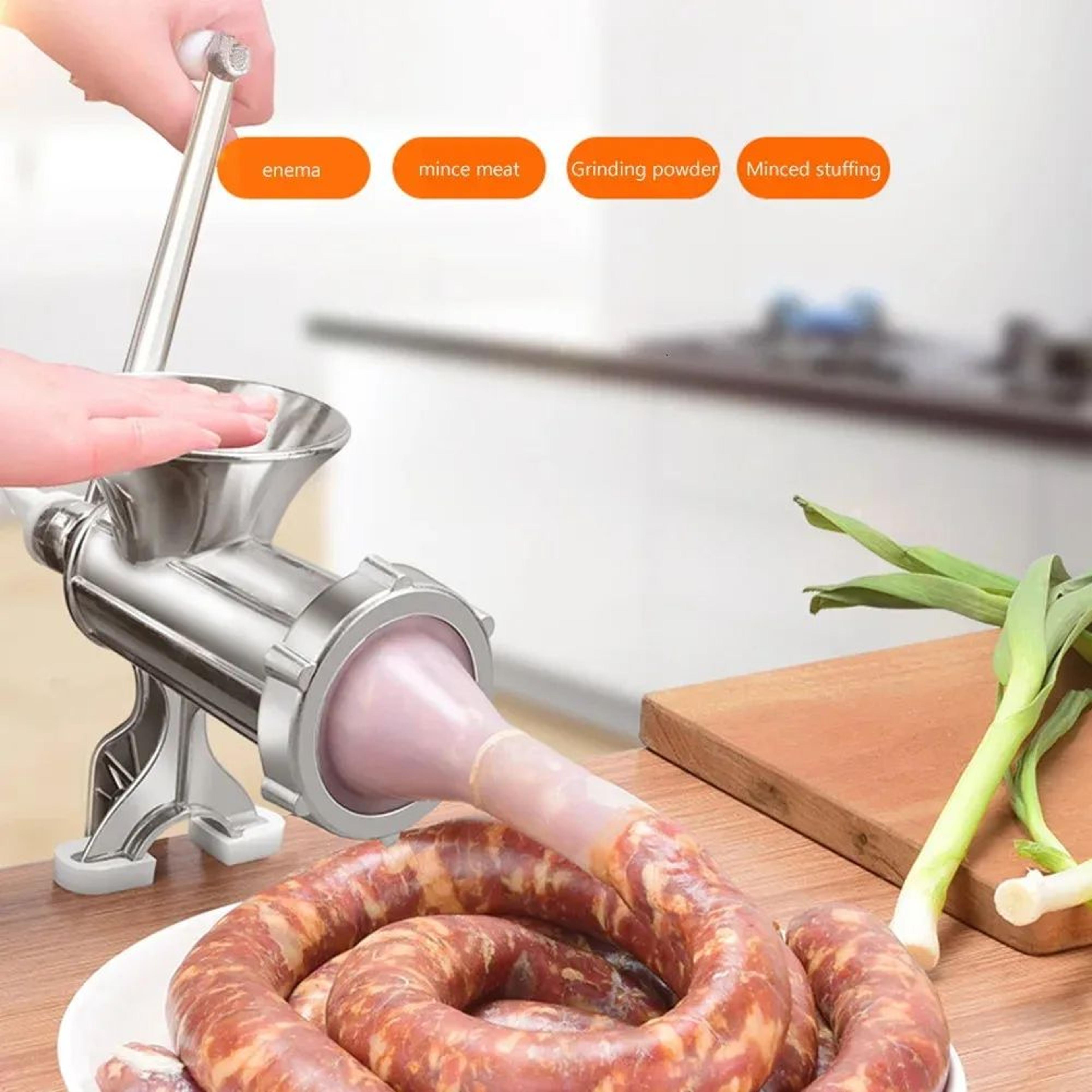 Manual Meat Grinder Hand Crank Food Mincer For Meat Vegetables And Nuts 5