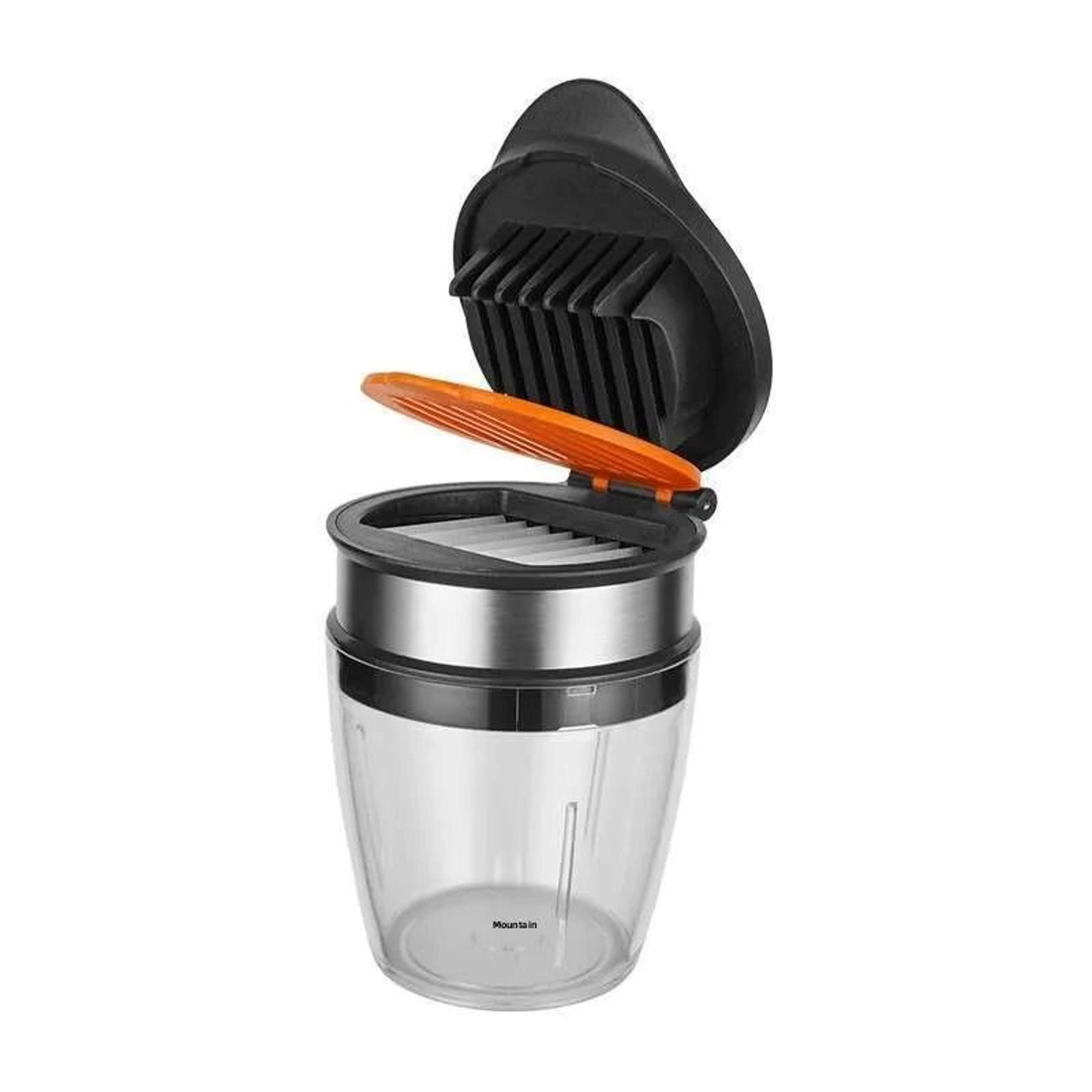 manual fruit and egg slicer with stainless steel blades for strawberries and eggs