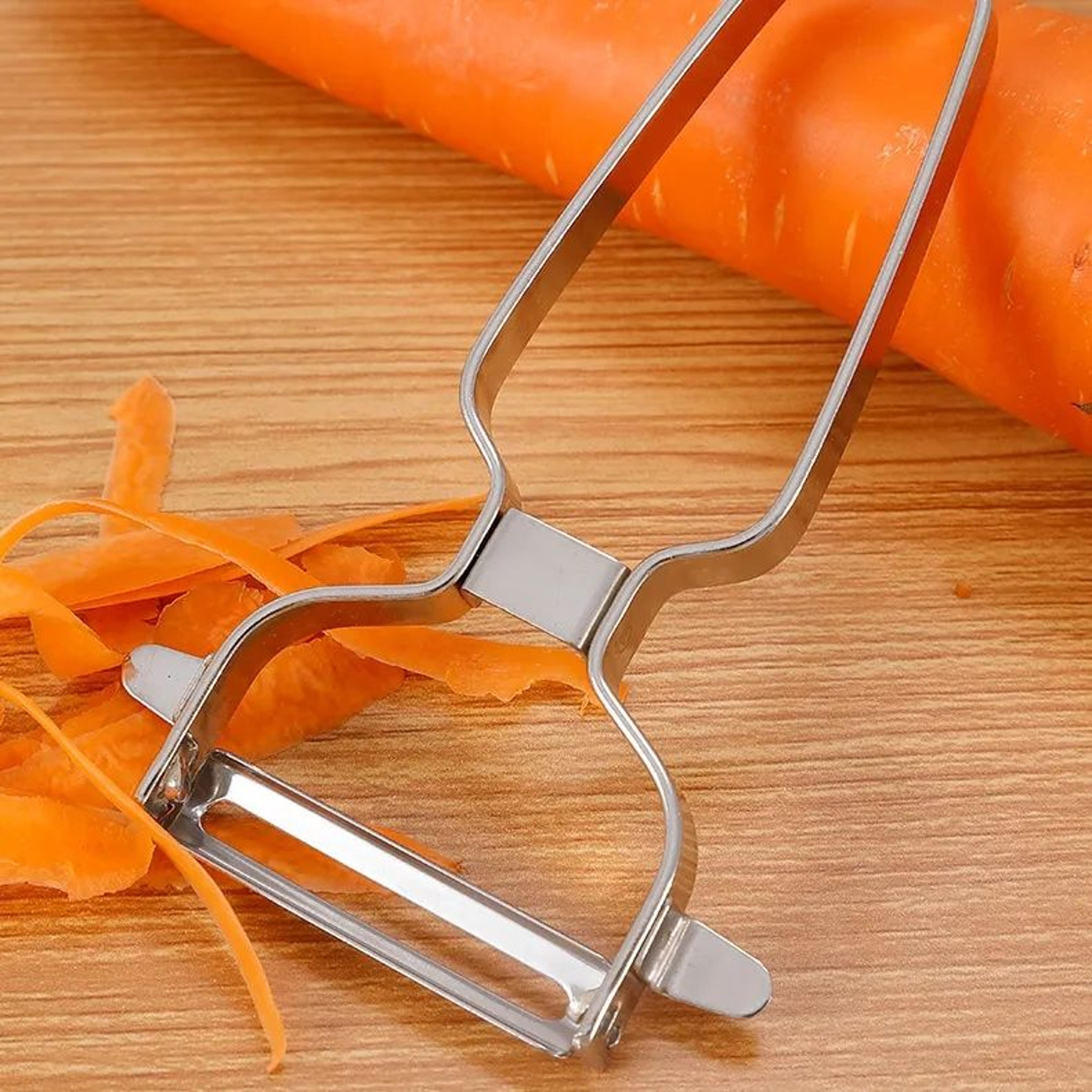 Stainless Steel Vegetable Peeler Knife For Fruits And Potatoes With Manual Cutting Design 3