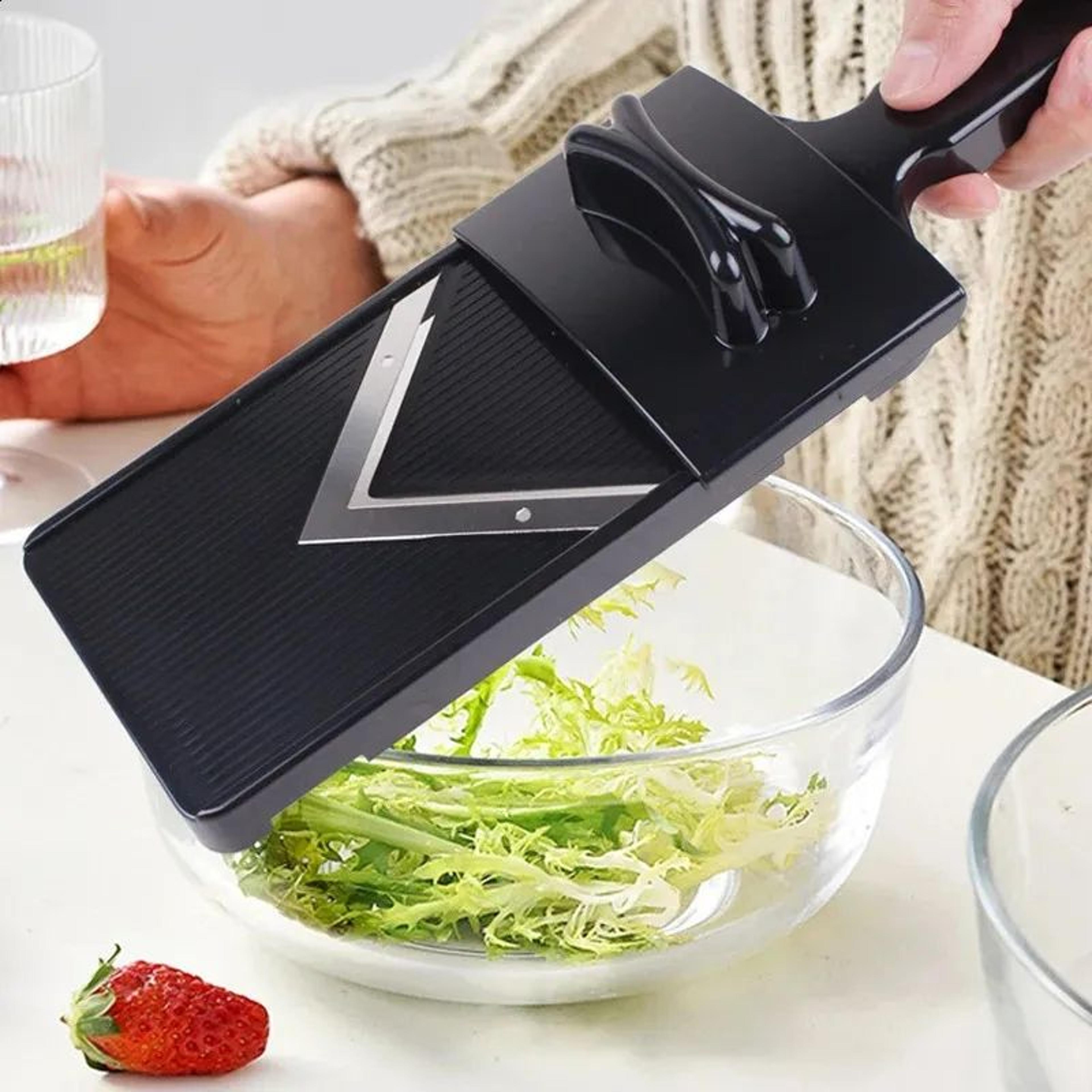 vegetable shredder grater and slicer with stainless steel blade for kitchen prep