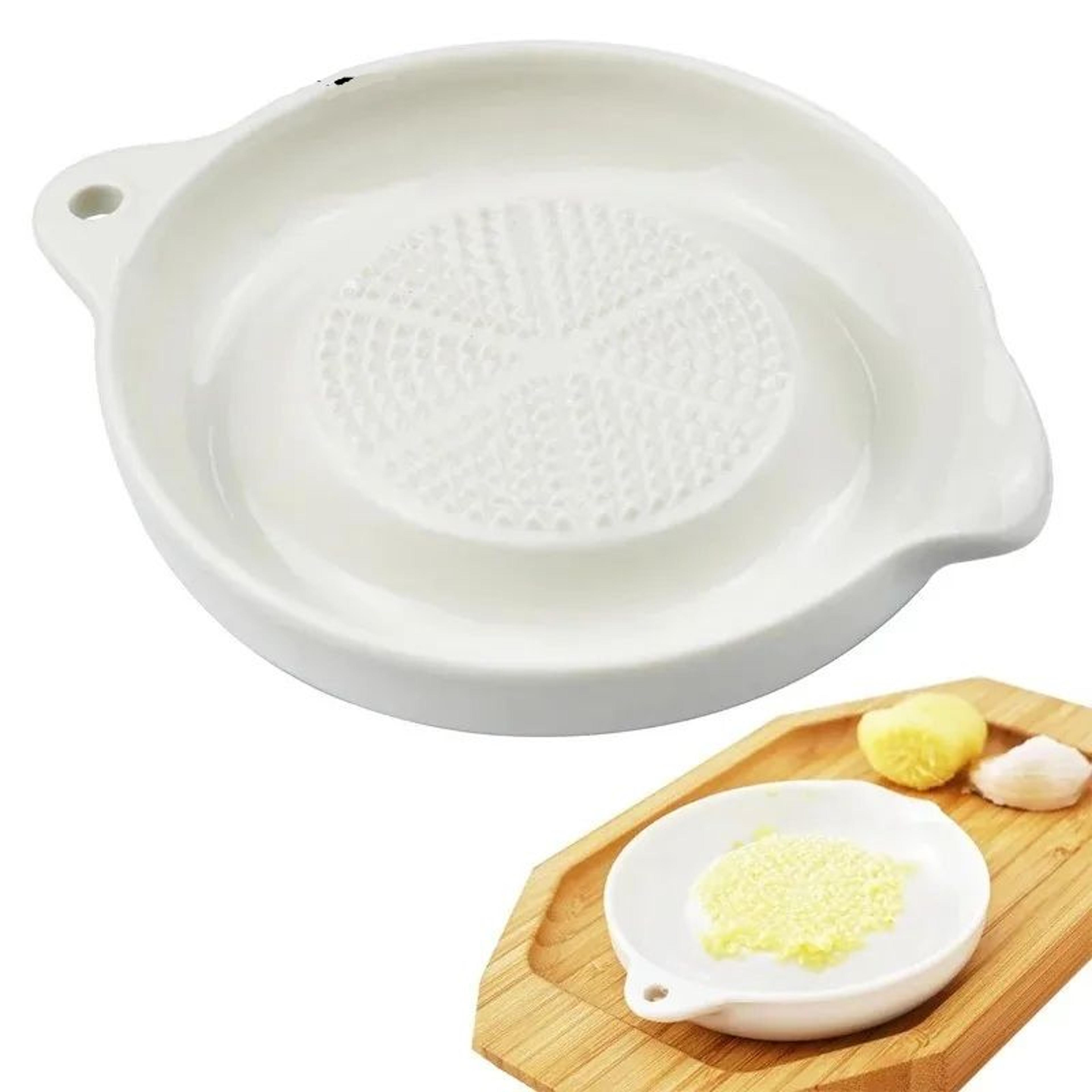 ceramic ginger grater portable porcelain kitchen tool for garlic wasabi and vegetables