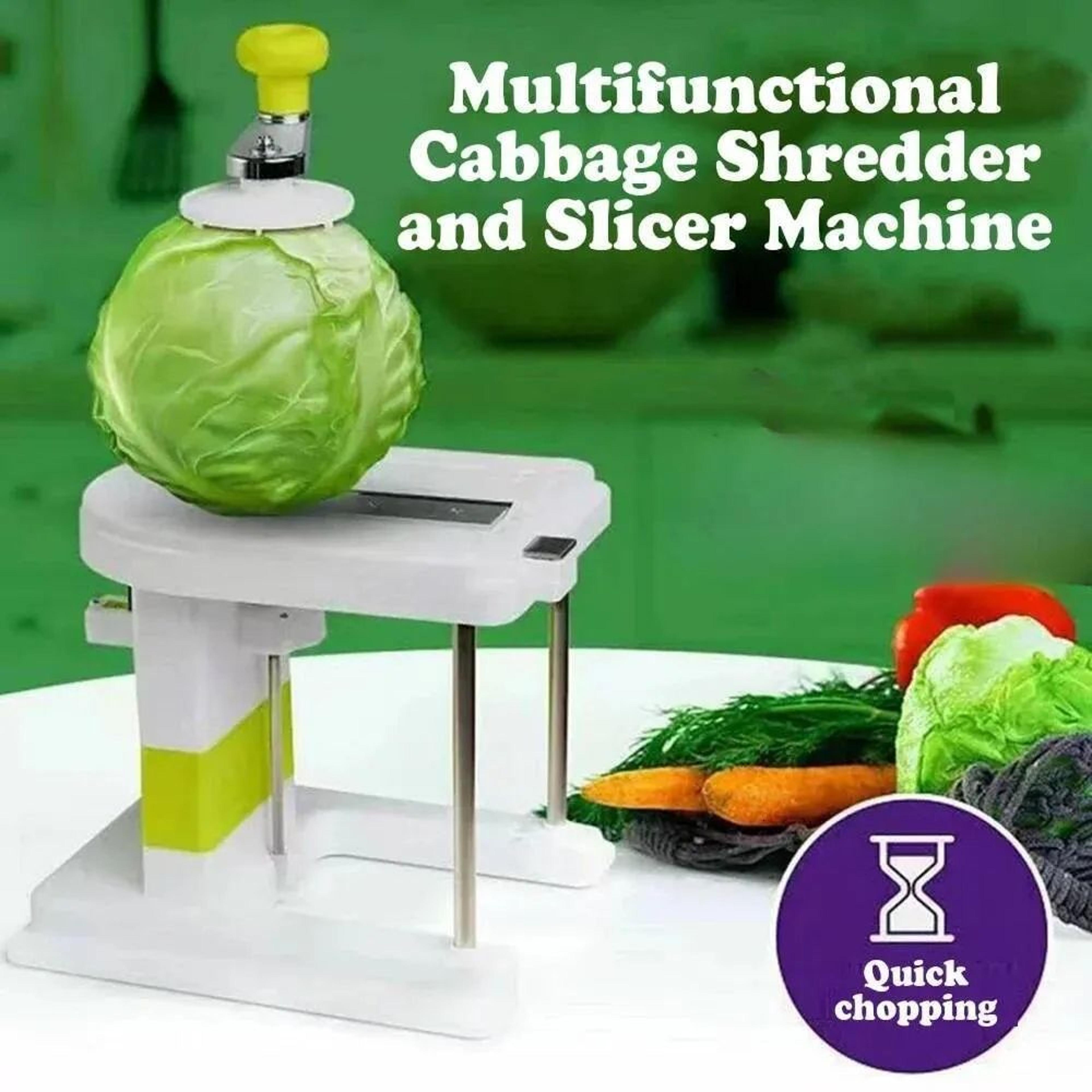 Portable Cabbage Chopper And Handheld Vegetable Grater For Fruits And Salads 4