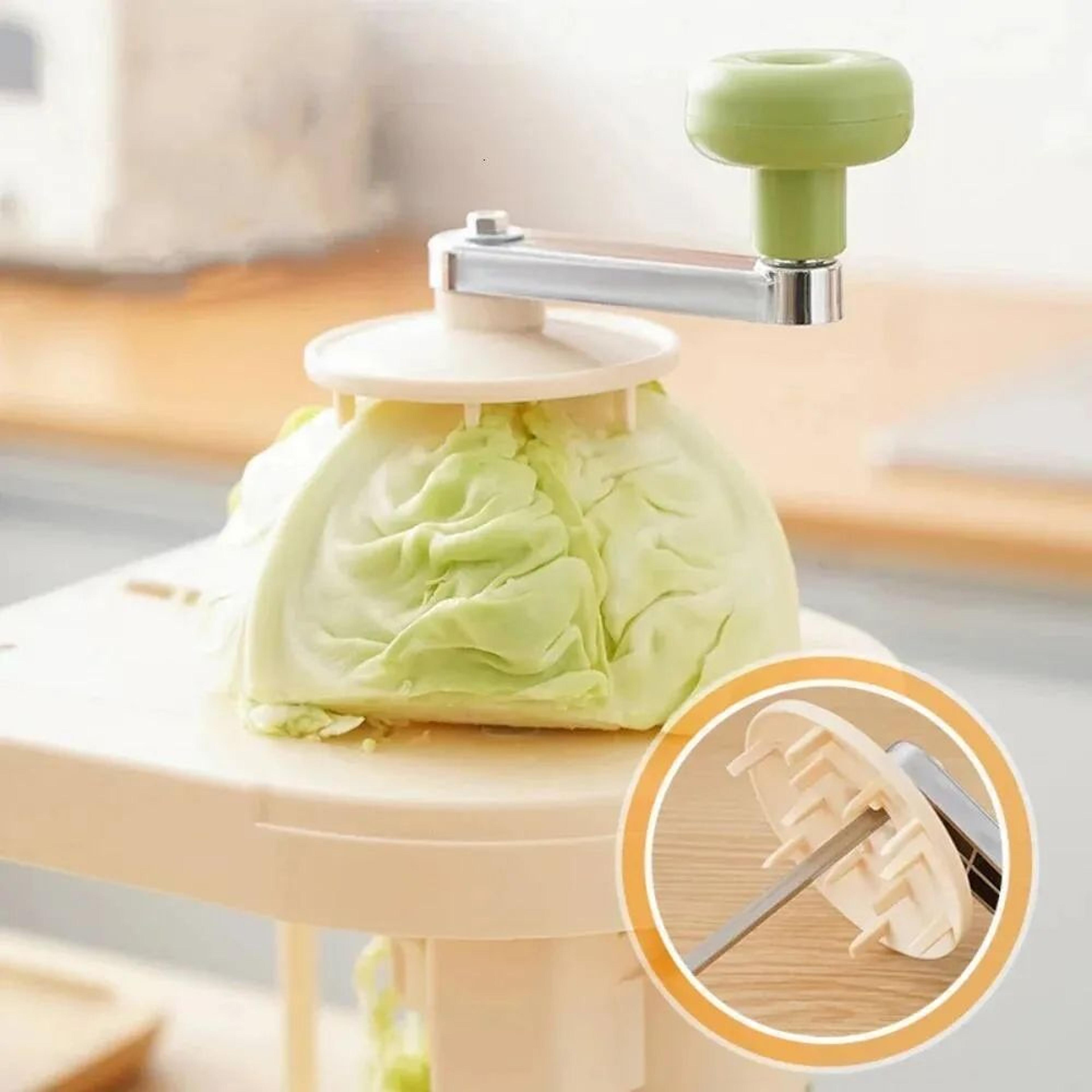 Portable Cabbage Chopper And Handheld Vegetable Grater For Fruits And Salads 3