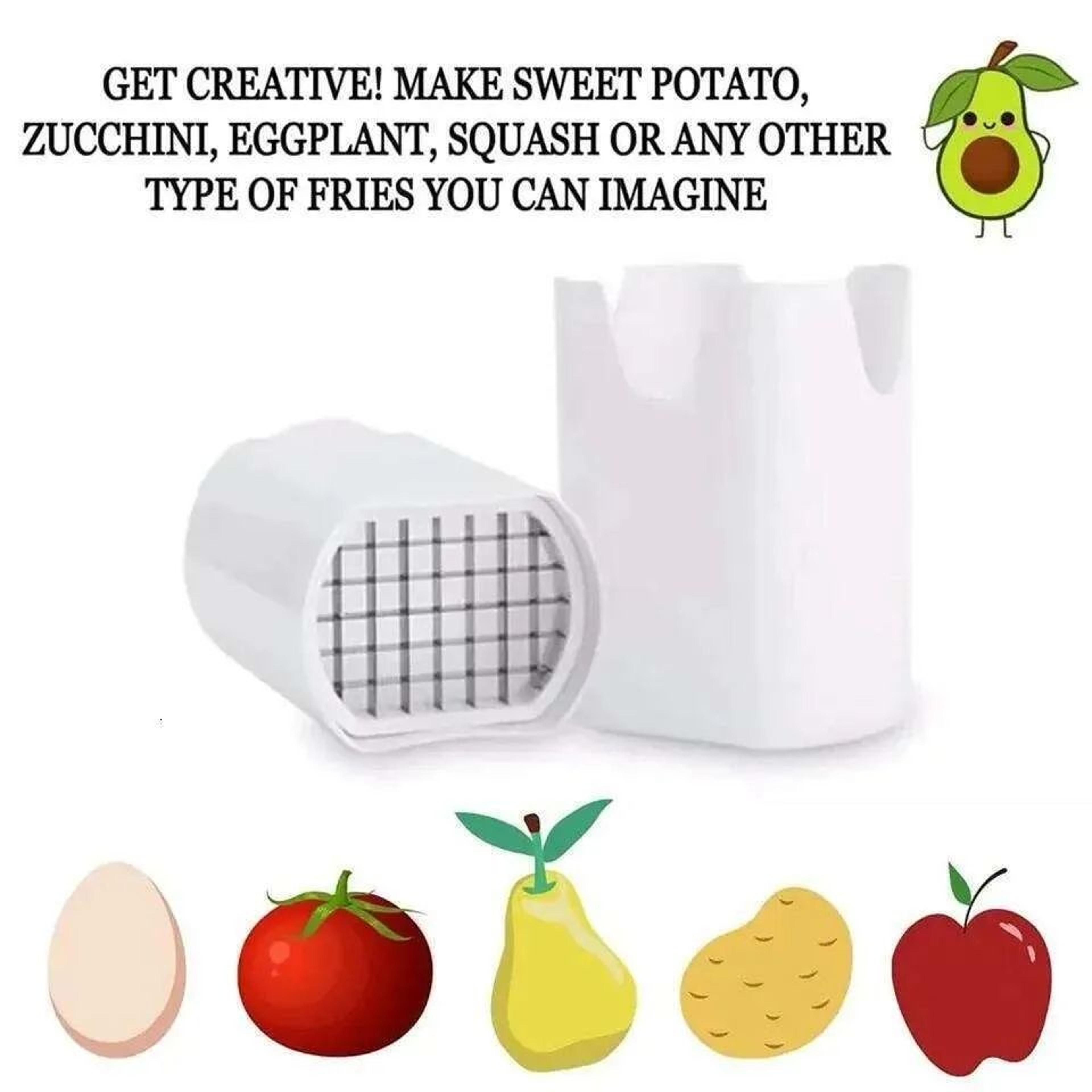 Stainless Steel French Fry Cutter And Manual Potato Slicer For Vegetables 2