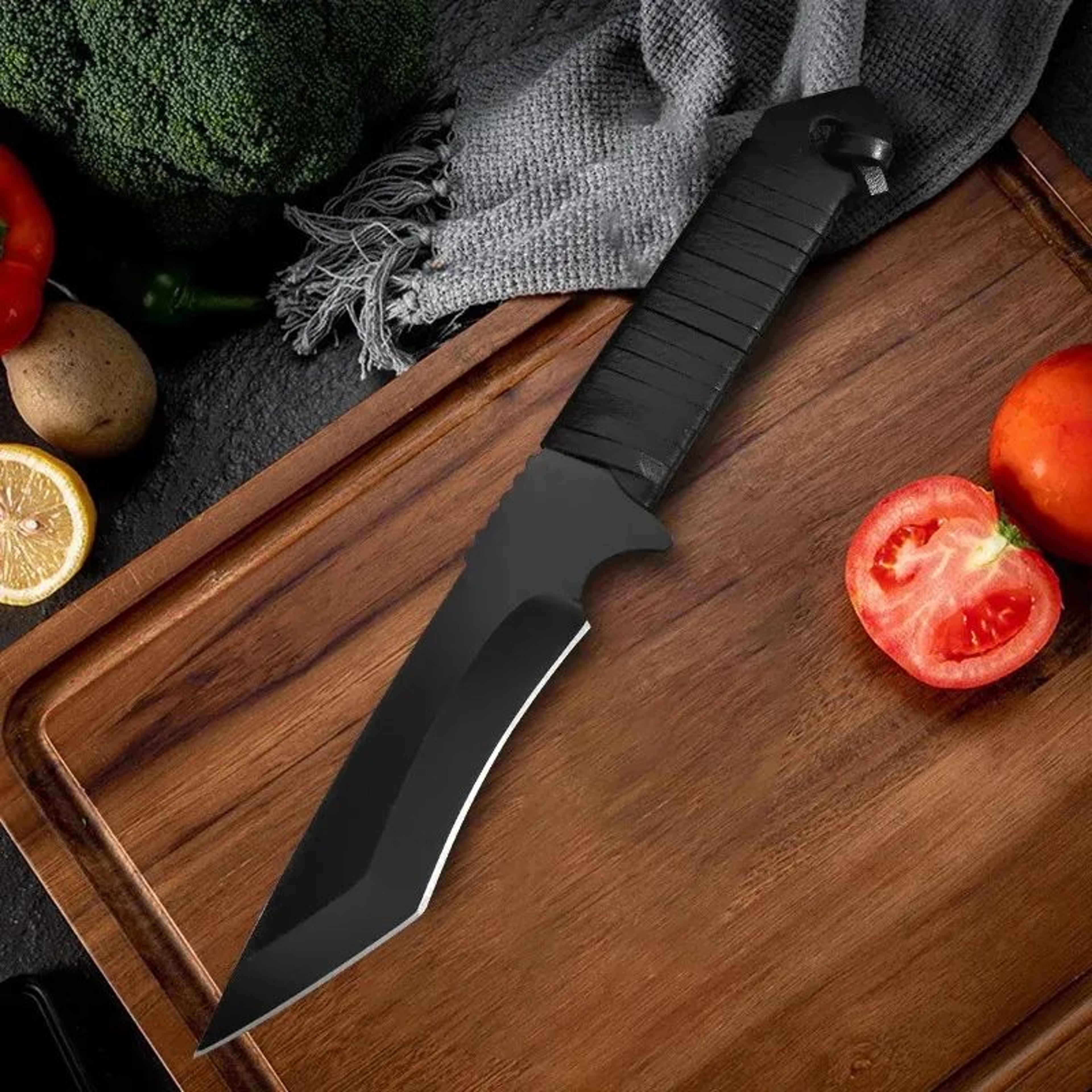 Stainless Steel Boning Knife With Forged Blade And Wrapped Handle 3