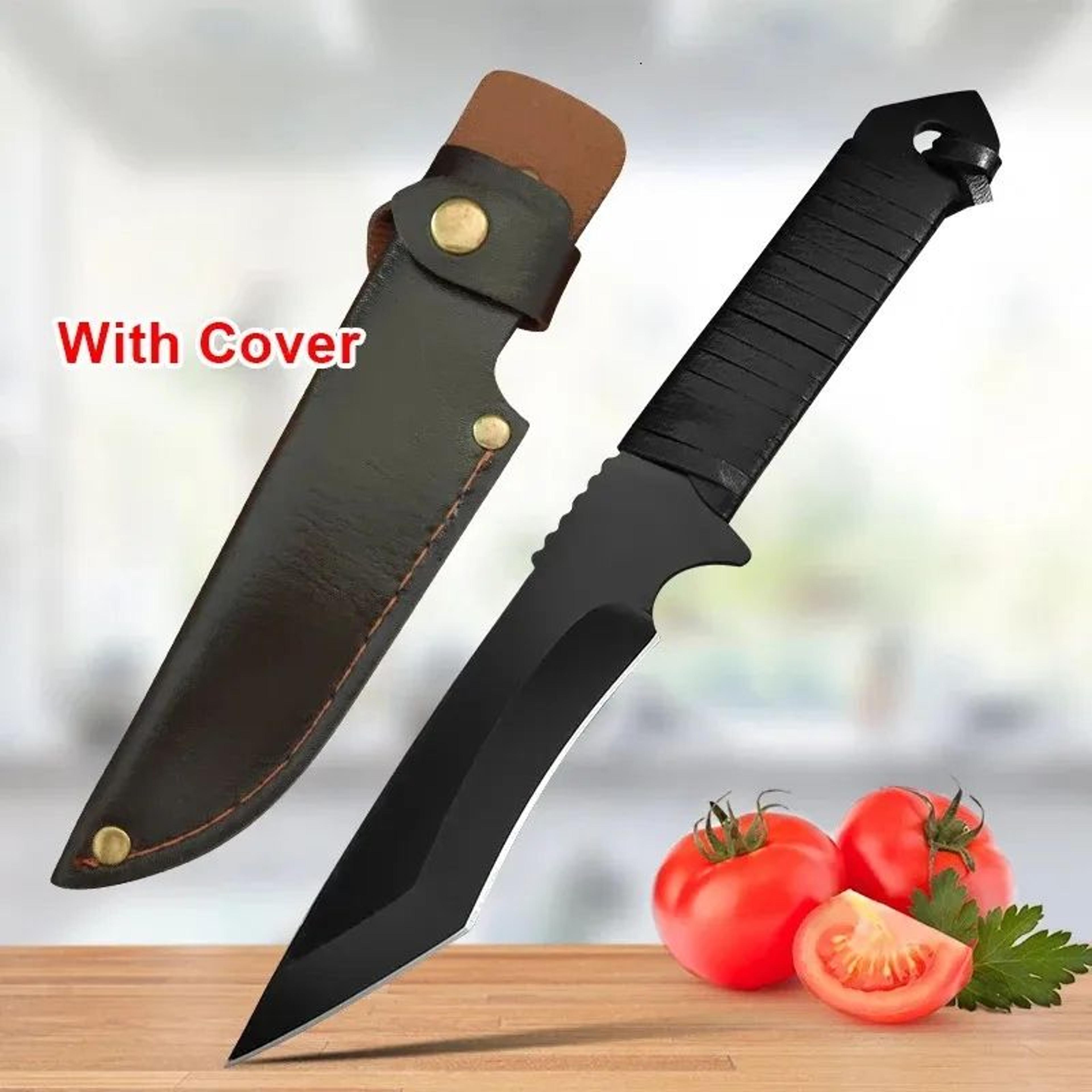 Stainless Steel Boning Knife With Forged Blade And Wrapped Handle 4