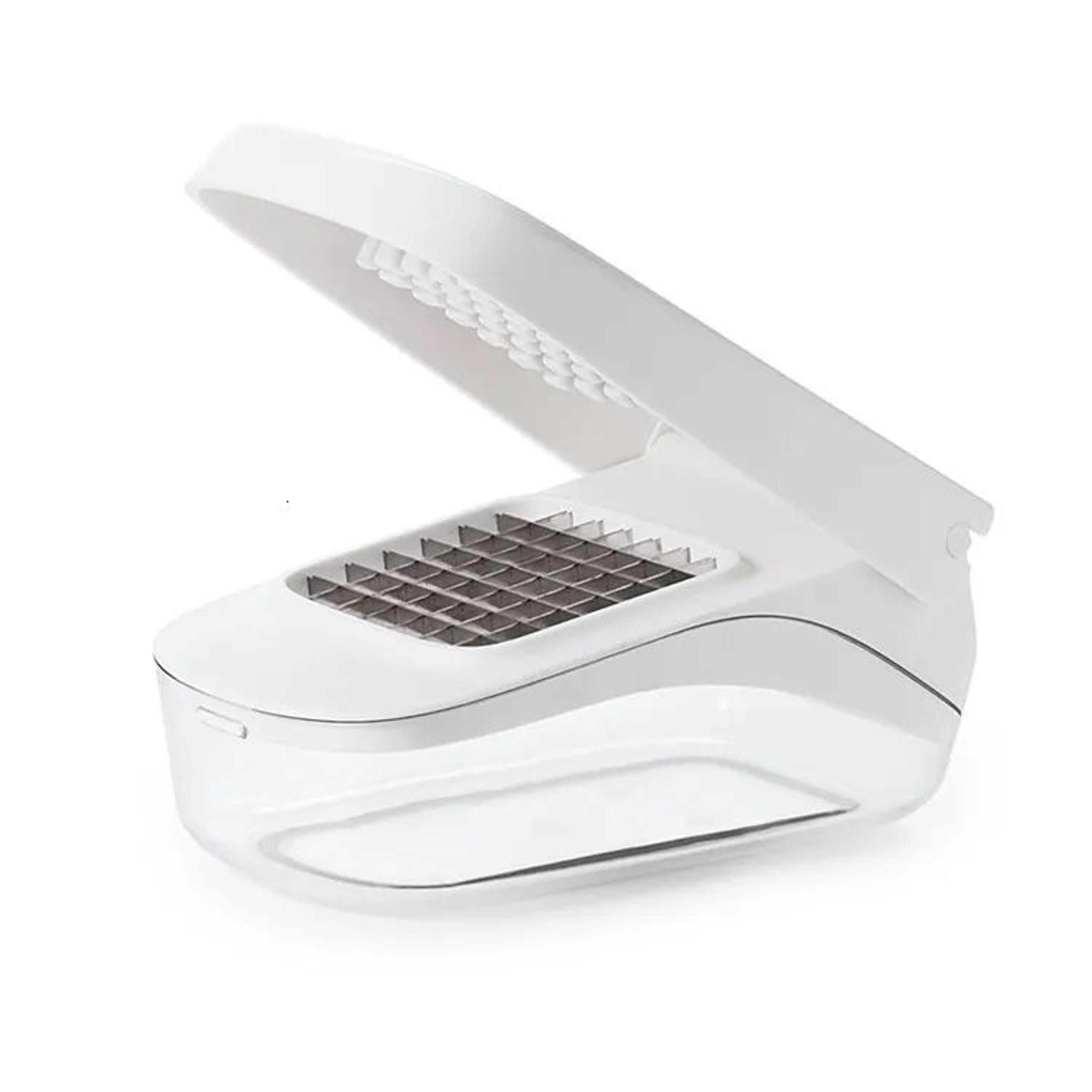 Manual Vegetable Chopper And Fruit Slicer With Stainless Steel Dicing Blades 2