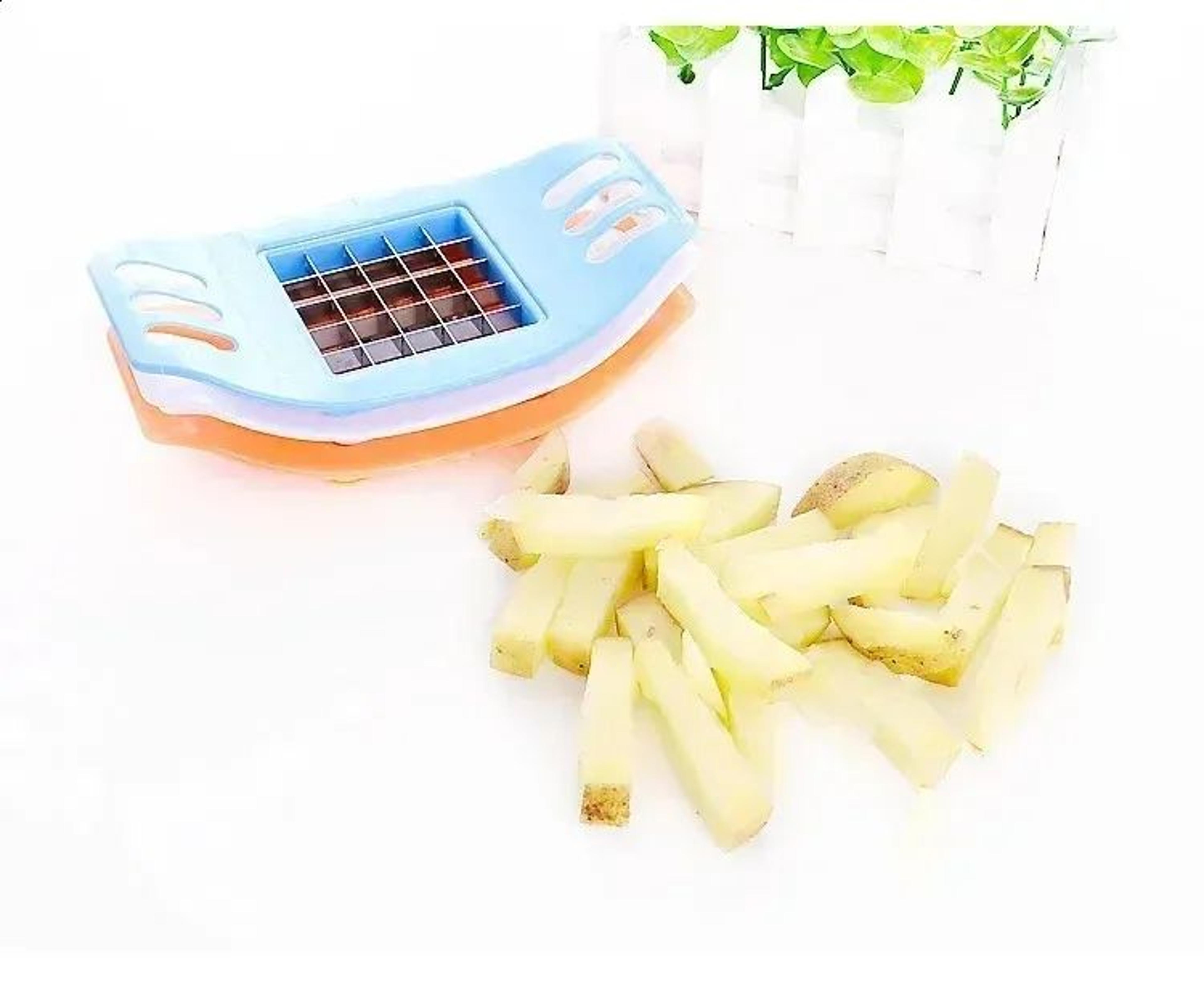Vegetable And Potato Slicer Chopper With Grid For French Fries 2