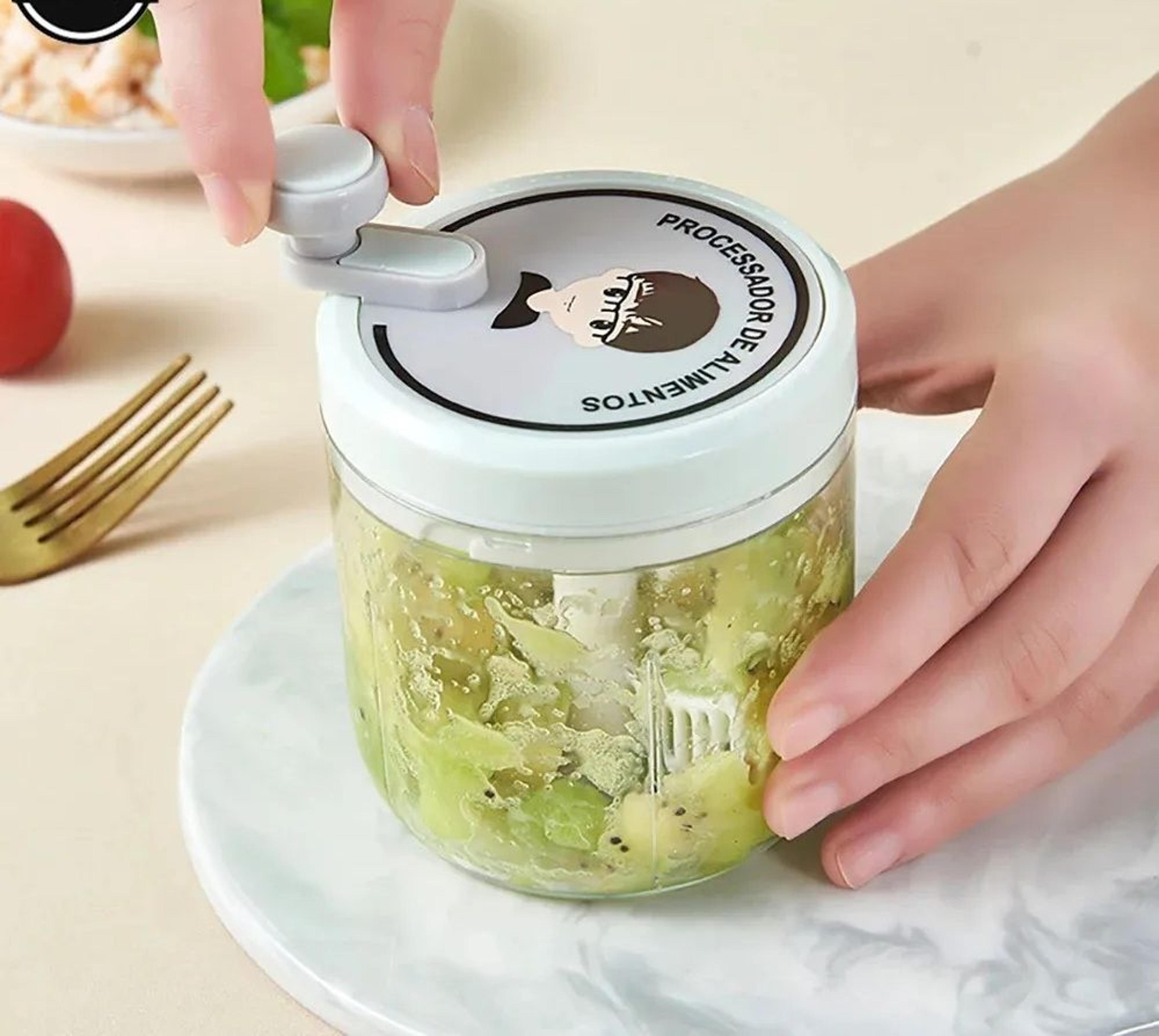 manual rotary vegetable chopper and garlic mincer with and capacity options