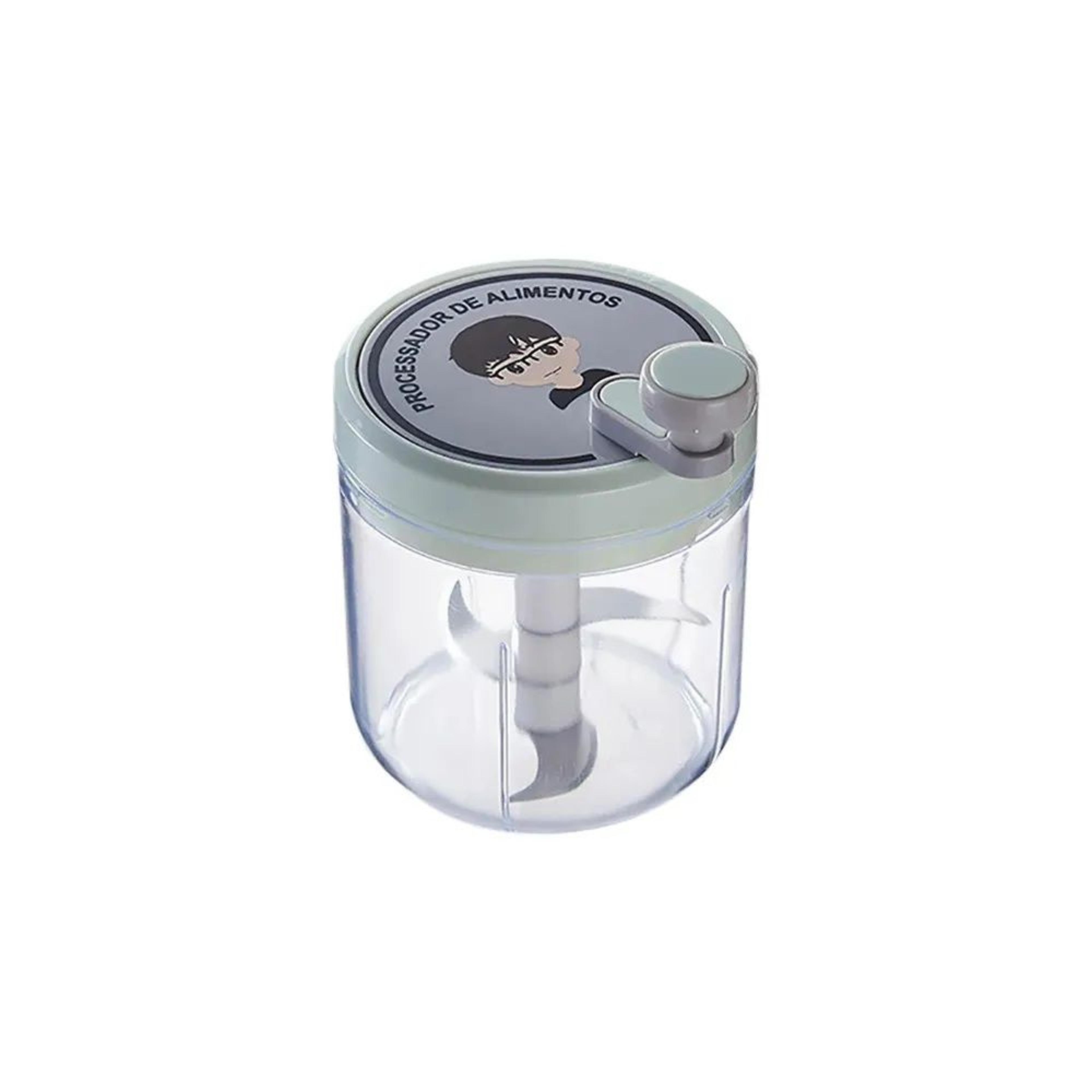 Manual Rotary Vegetable Chopper And Garlic Mincer With And Capacity Options 5