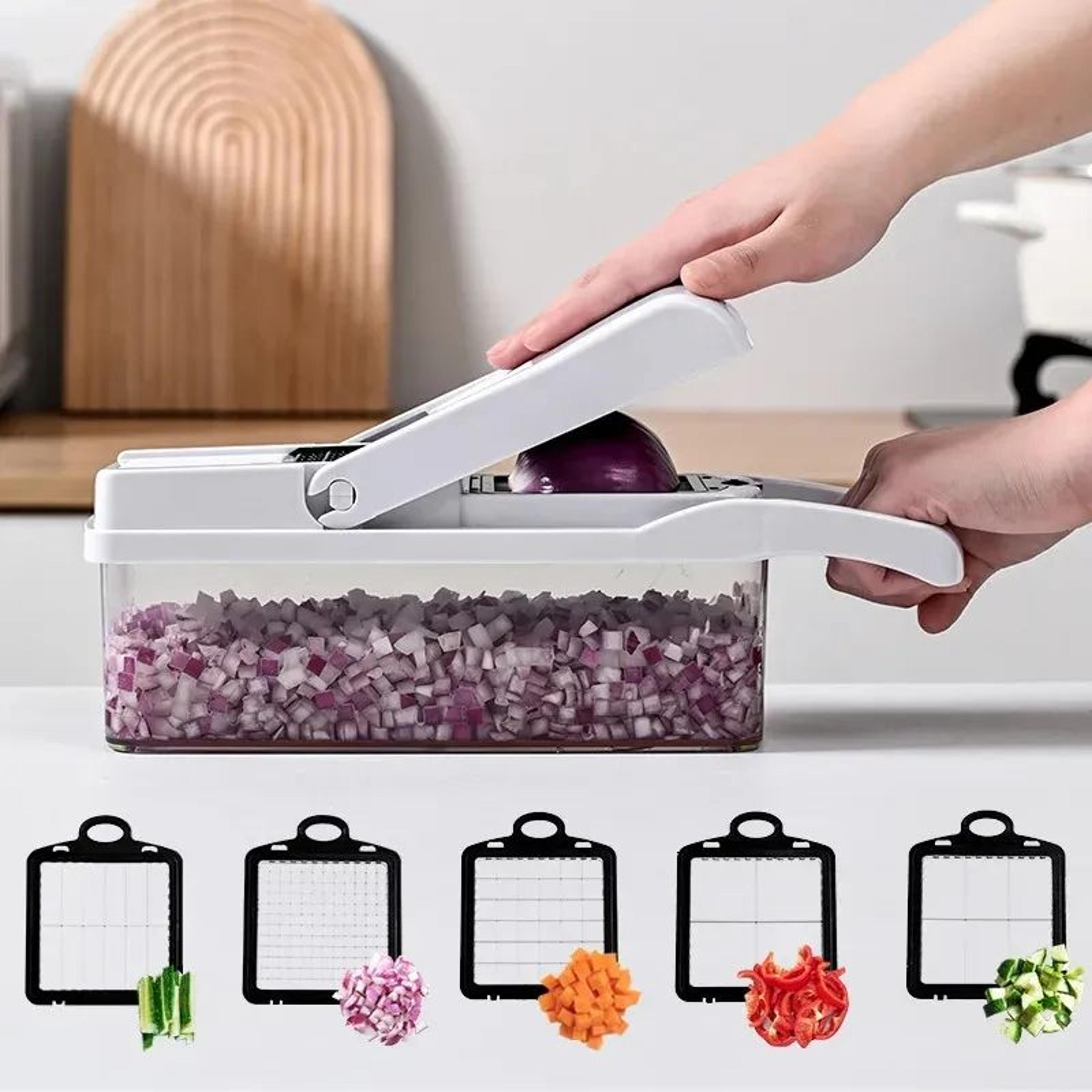 Vegetable Chopper And Food Cutter For Onions Garlic And Everyday Kitchen Prep 4