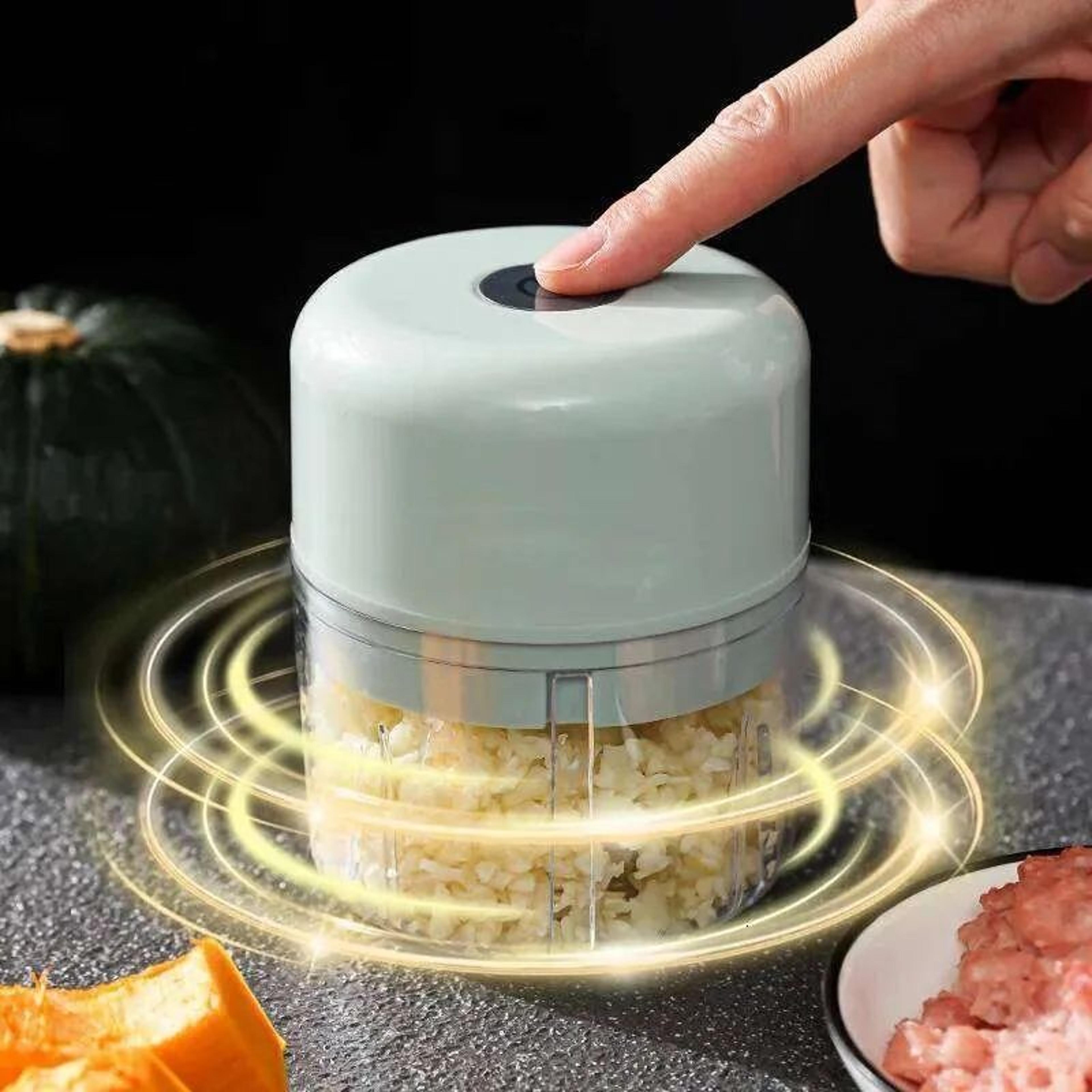 Mini Electric Food Grinder USB Rechargeable Garlic And Vegetable Chopper 2