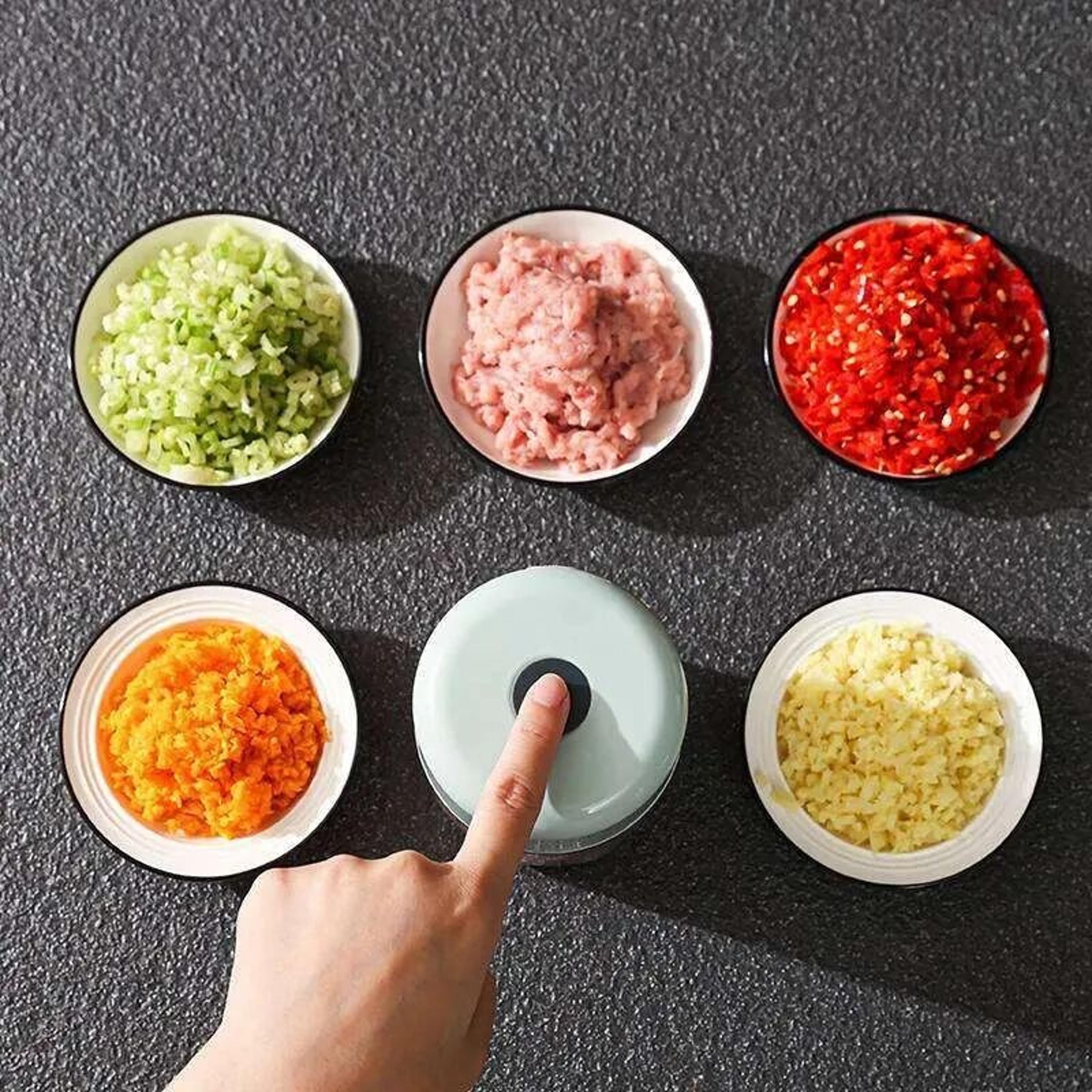 Mini Electric Food Grinder USB Rechargeable Garlic And Vegetable Chopper 3