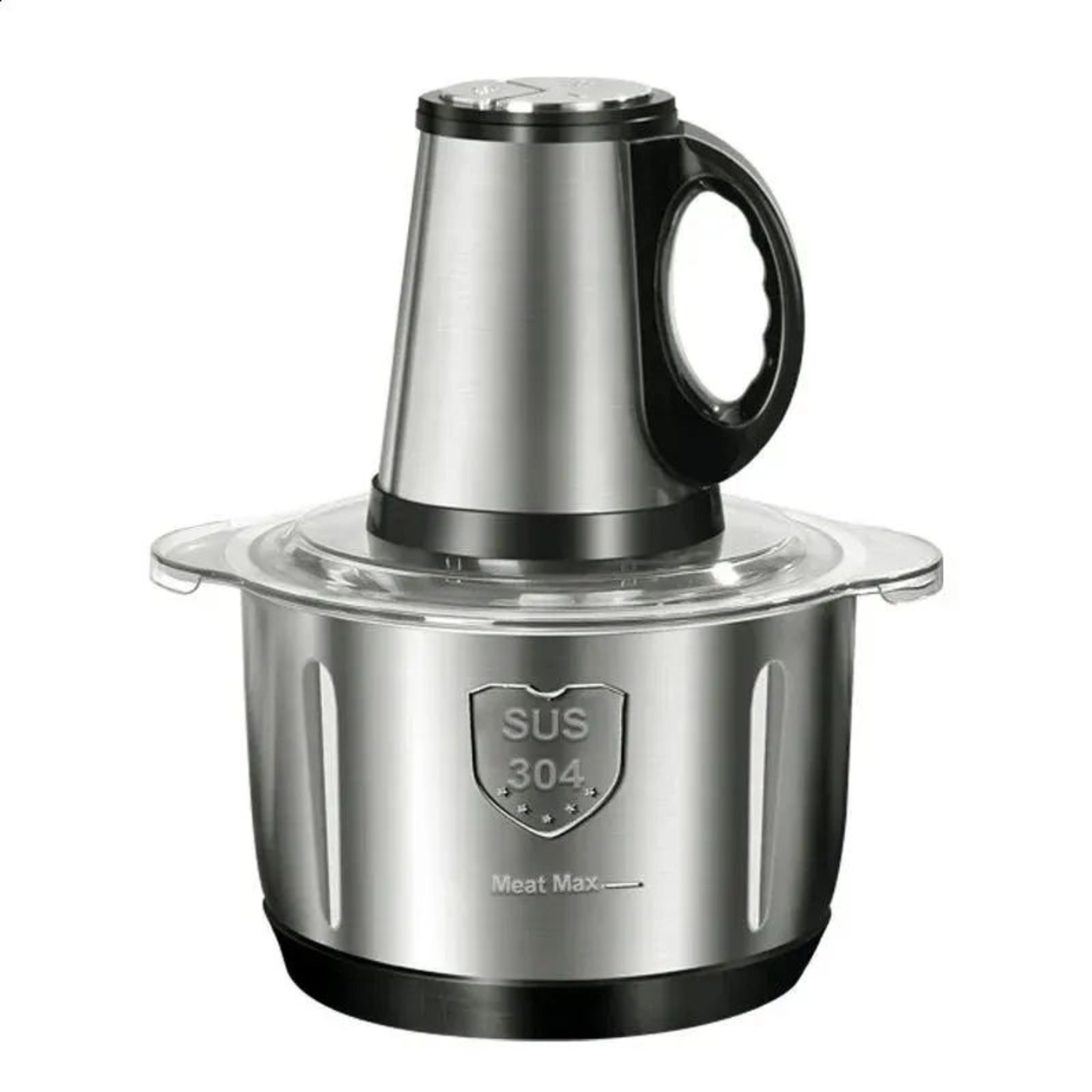 electric meat grinder stainless steel food chopper with adjustable speeds