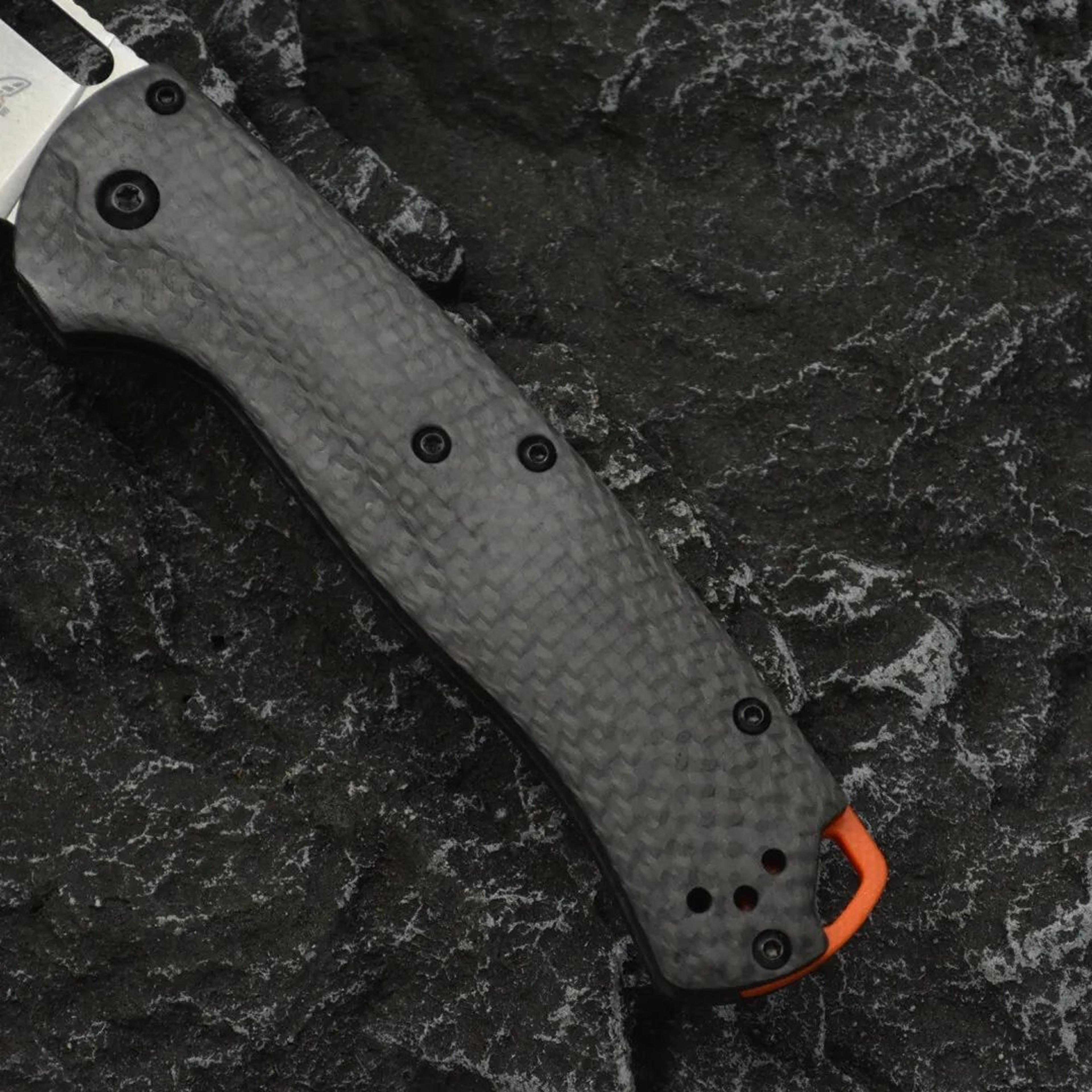 Folding Knife With Carbon Fiber Handle And CPM Blade For Outdoor EDC Use 3