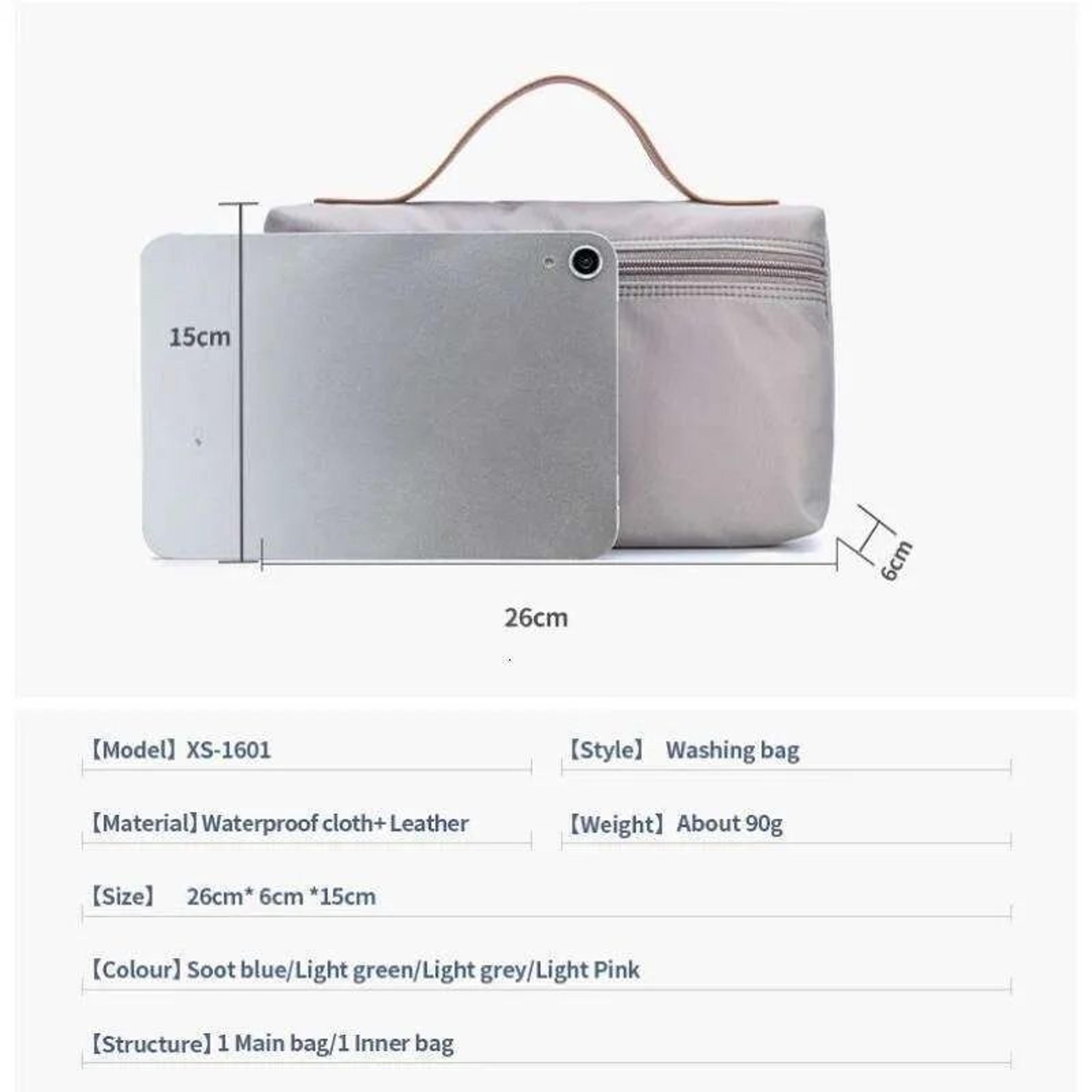 Small Nylon Makeup Bag For Women Portable Zipper Cosmetic Pouch For Travel 5