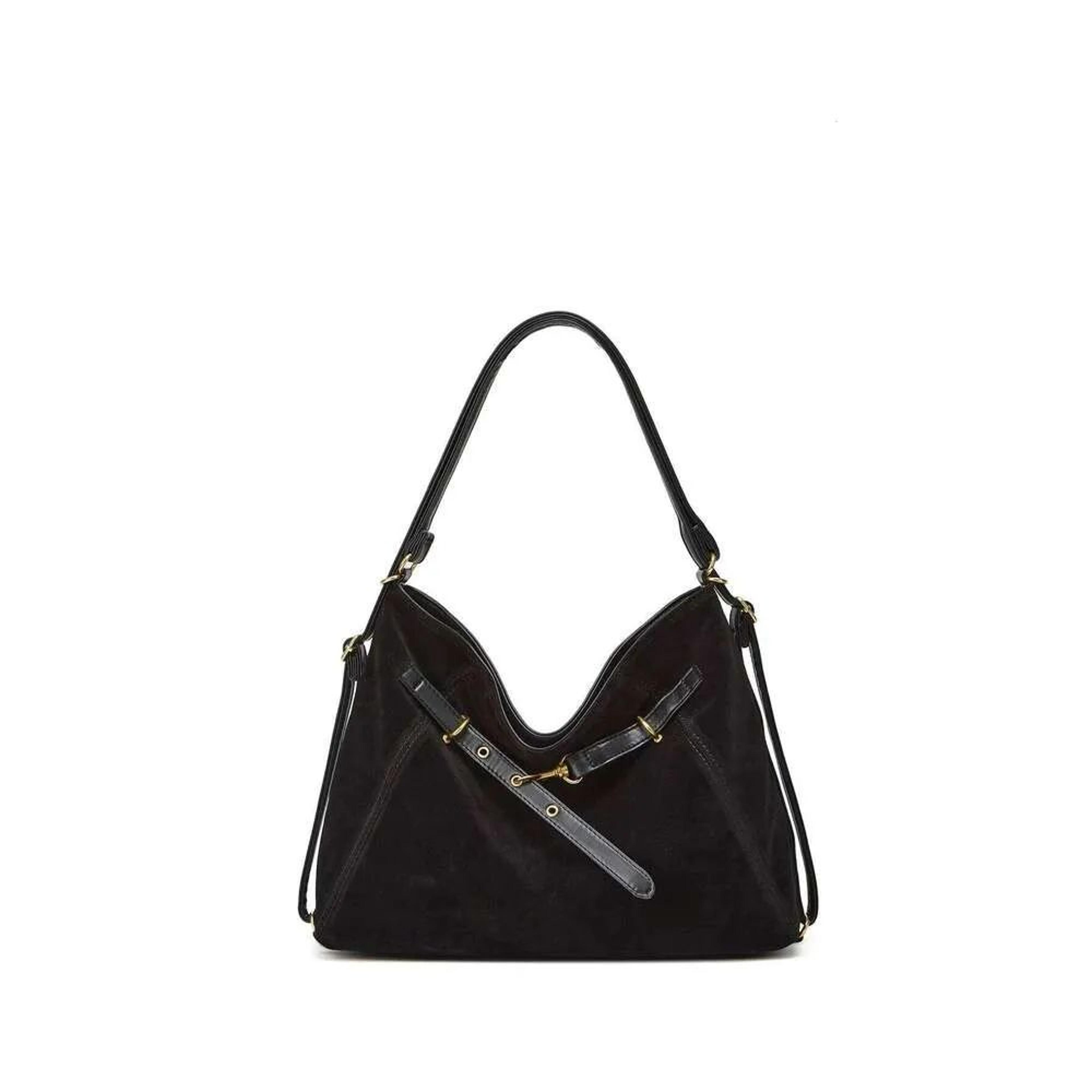 Large Plaid Tote Bag With Zipper Closure And Versatile Shoulder Crossbody Design 4