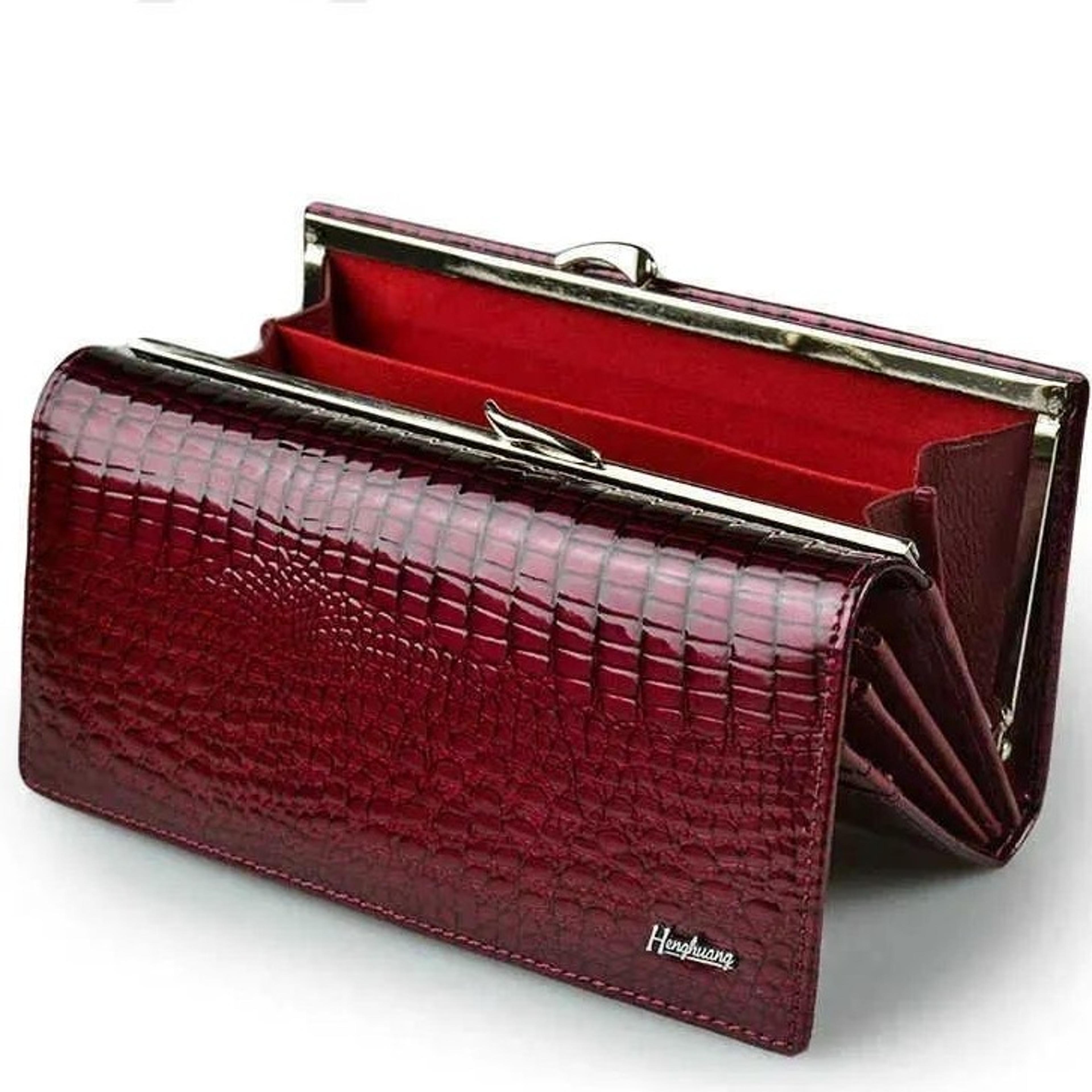 women's long clutch wallet with zipper closure and elegant formal style