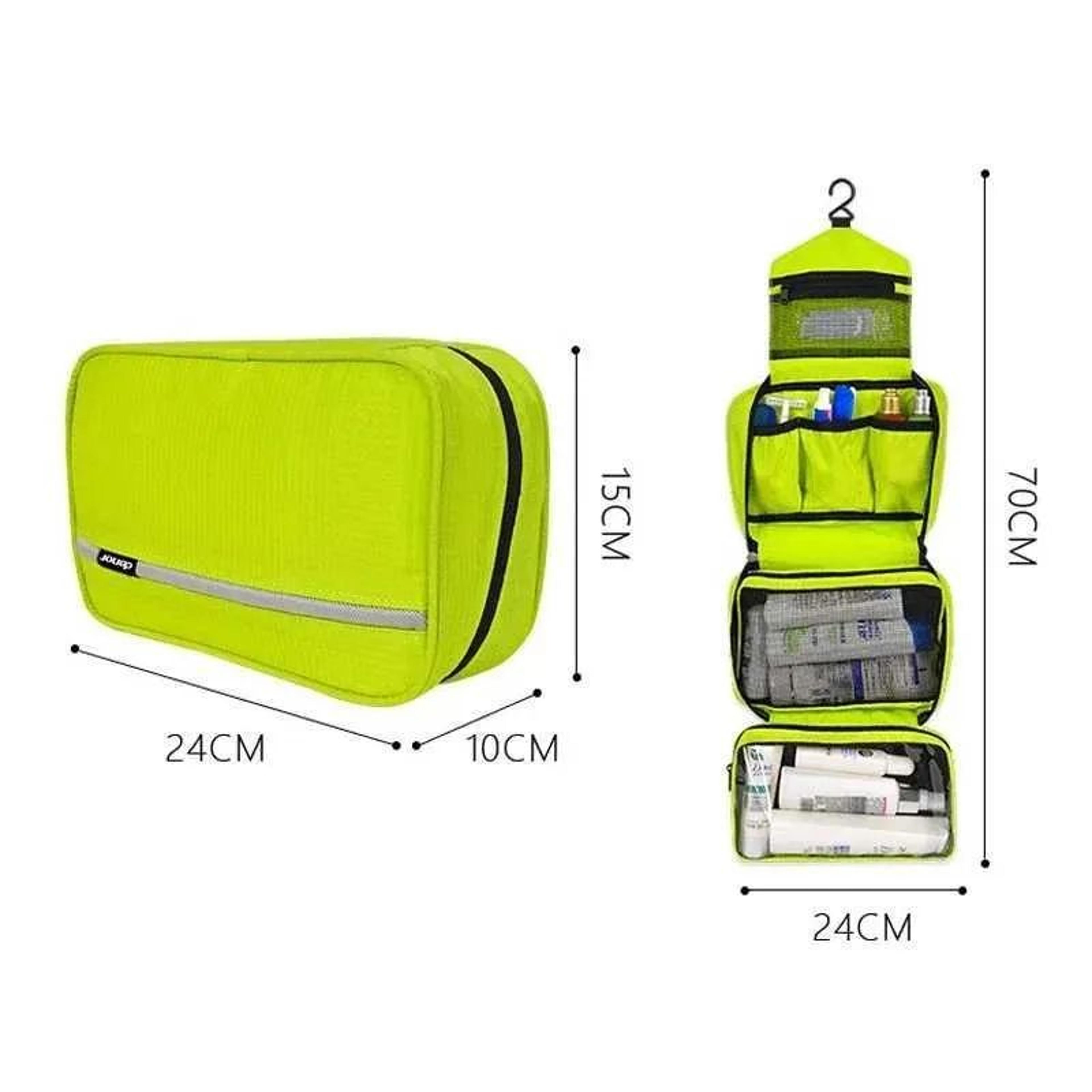 Hanging Travel Toiletry Bag Waterproof Foldable Makeup And Bathroom Organizer 3