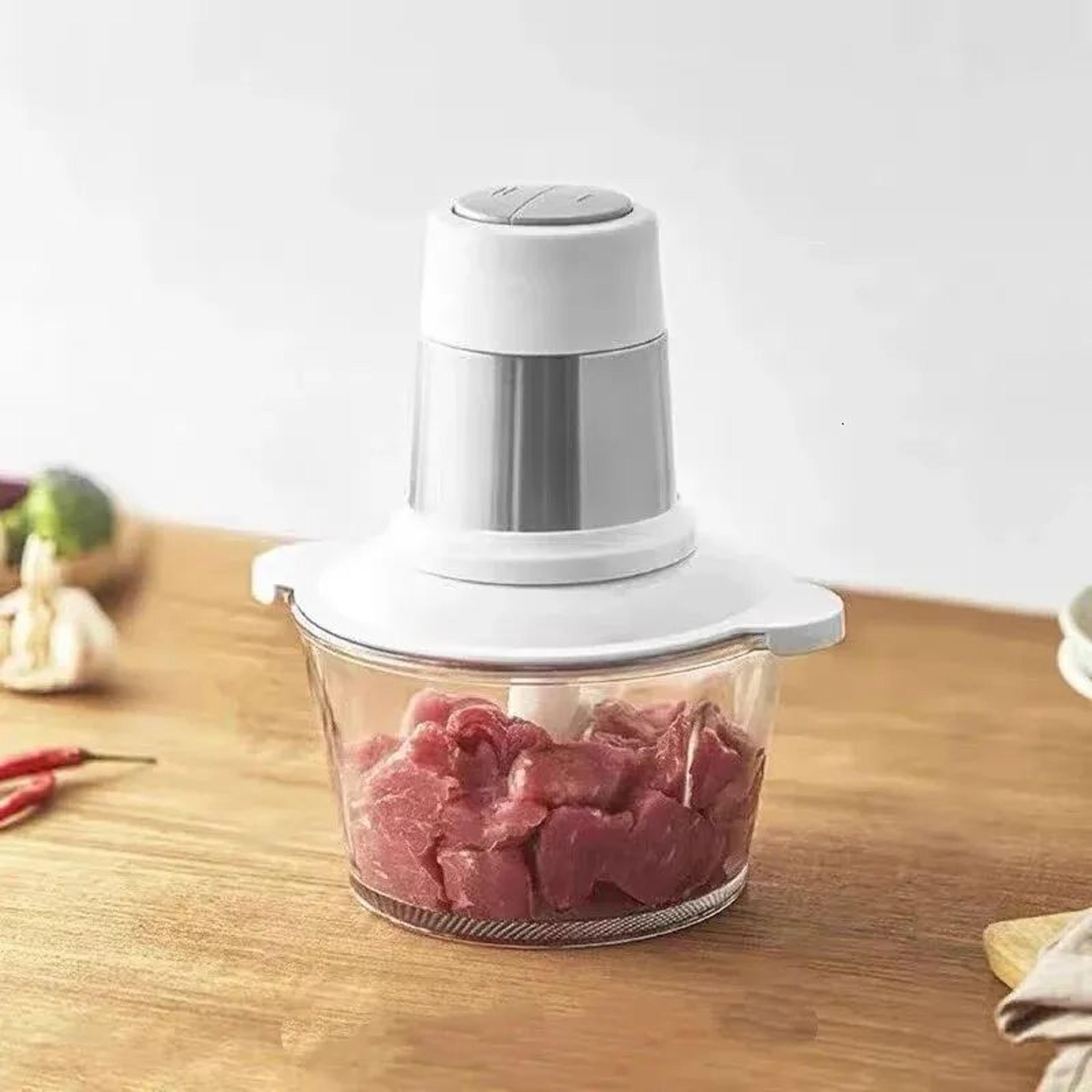 multifunctional electric food chopper automatic meat mincer and garlic grinder
