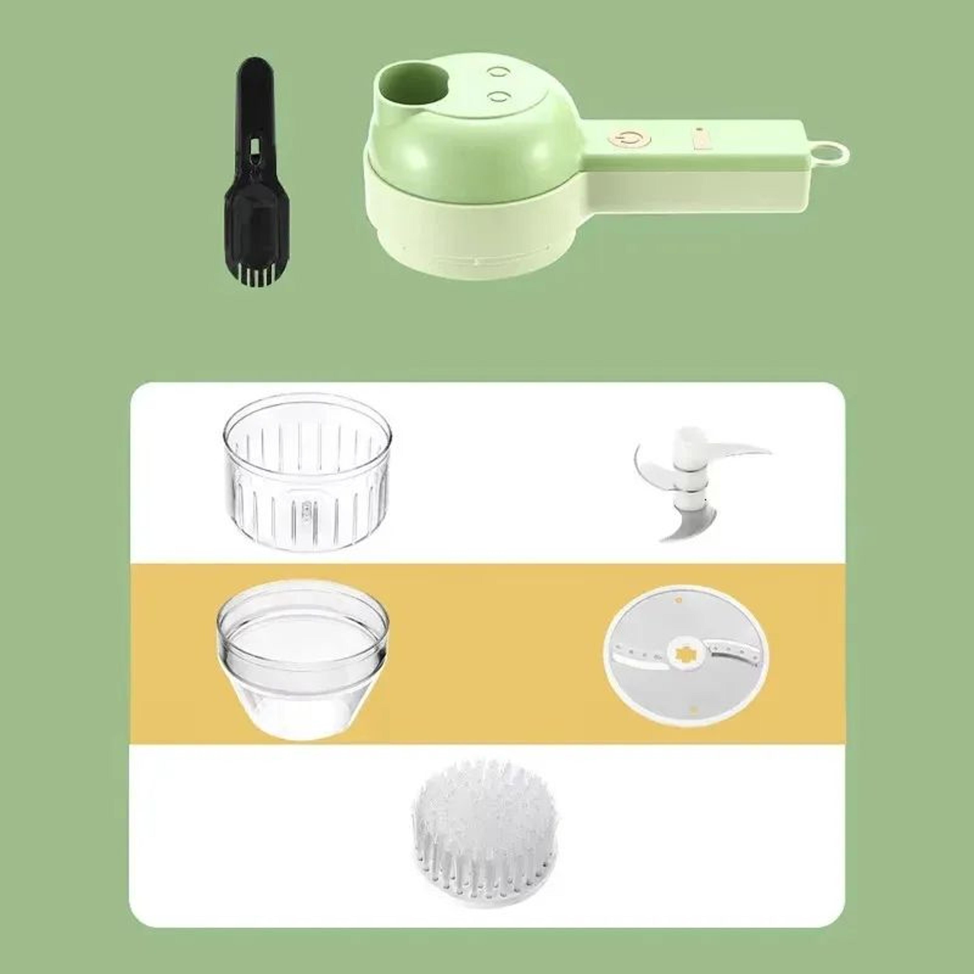 Electric Vegetable Cutter Wireless Handheld Food Chopper And Slicer 7