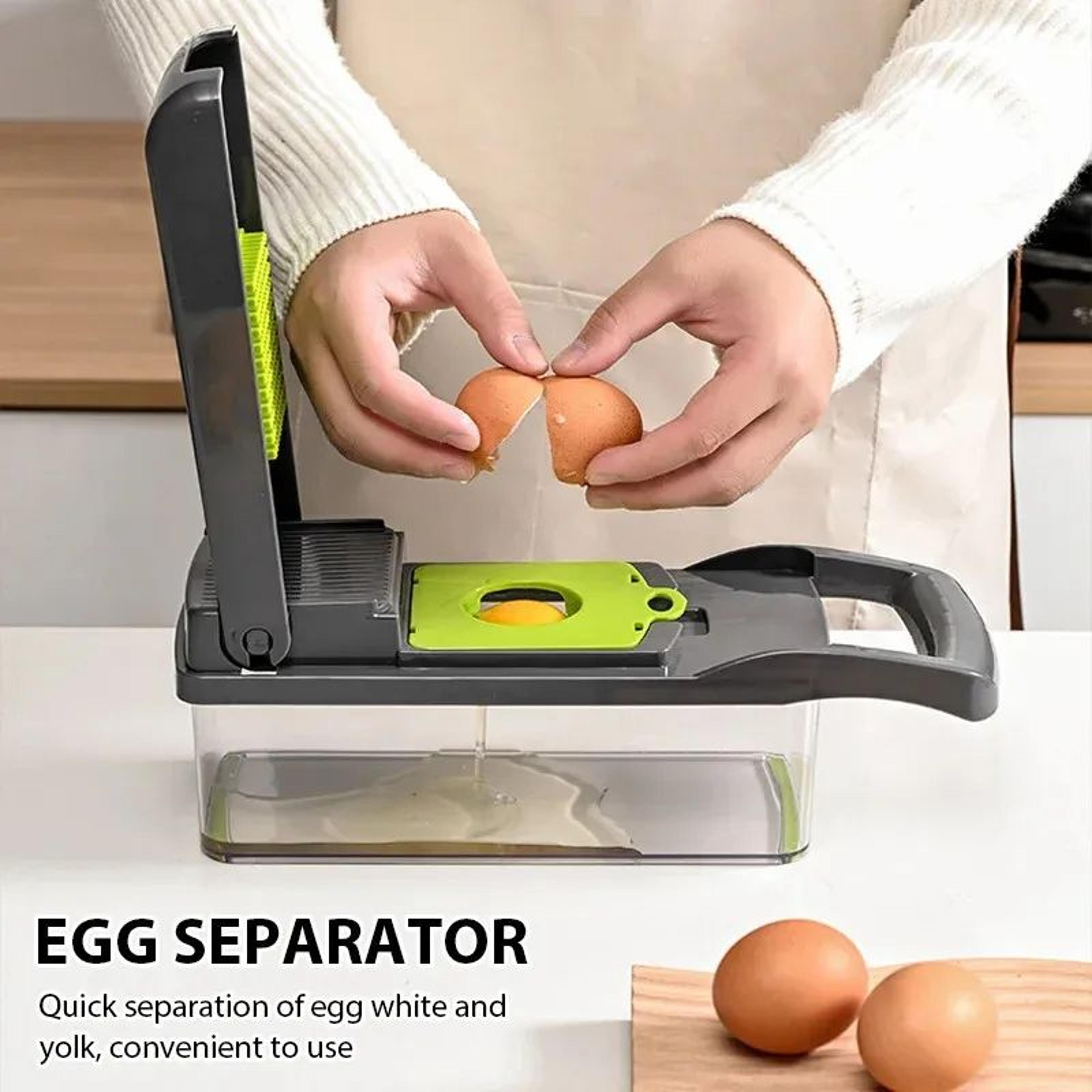 Mandoline Slicer Vegetable Chopper With Stainless Steel Blades 4