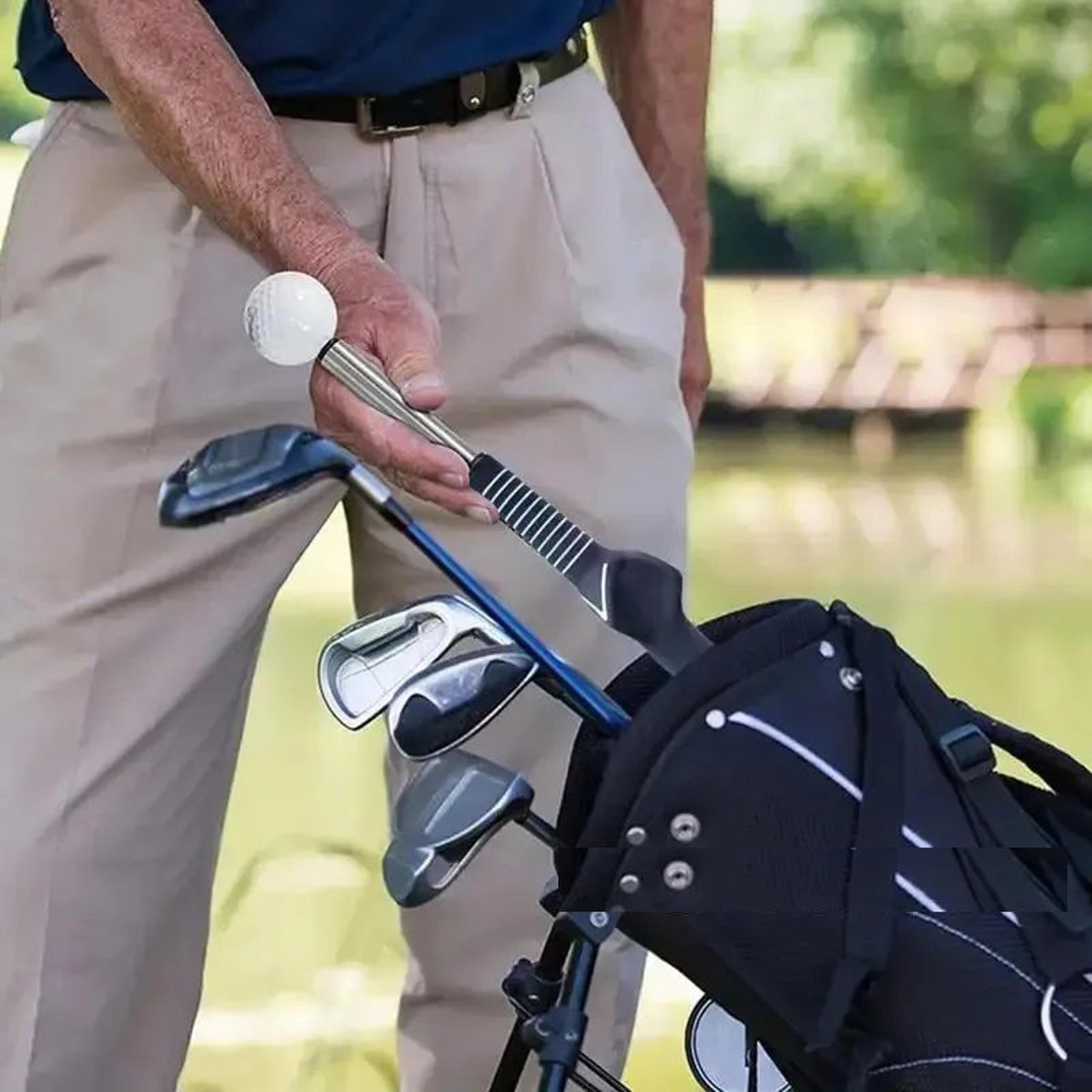LeftHanded Golf Swing Trainer Telescopic Practice Stick For Posture Training 1
