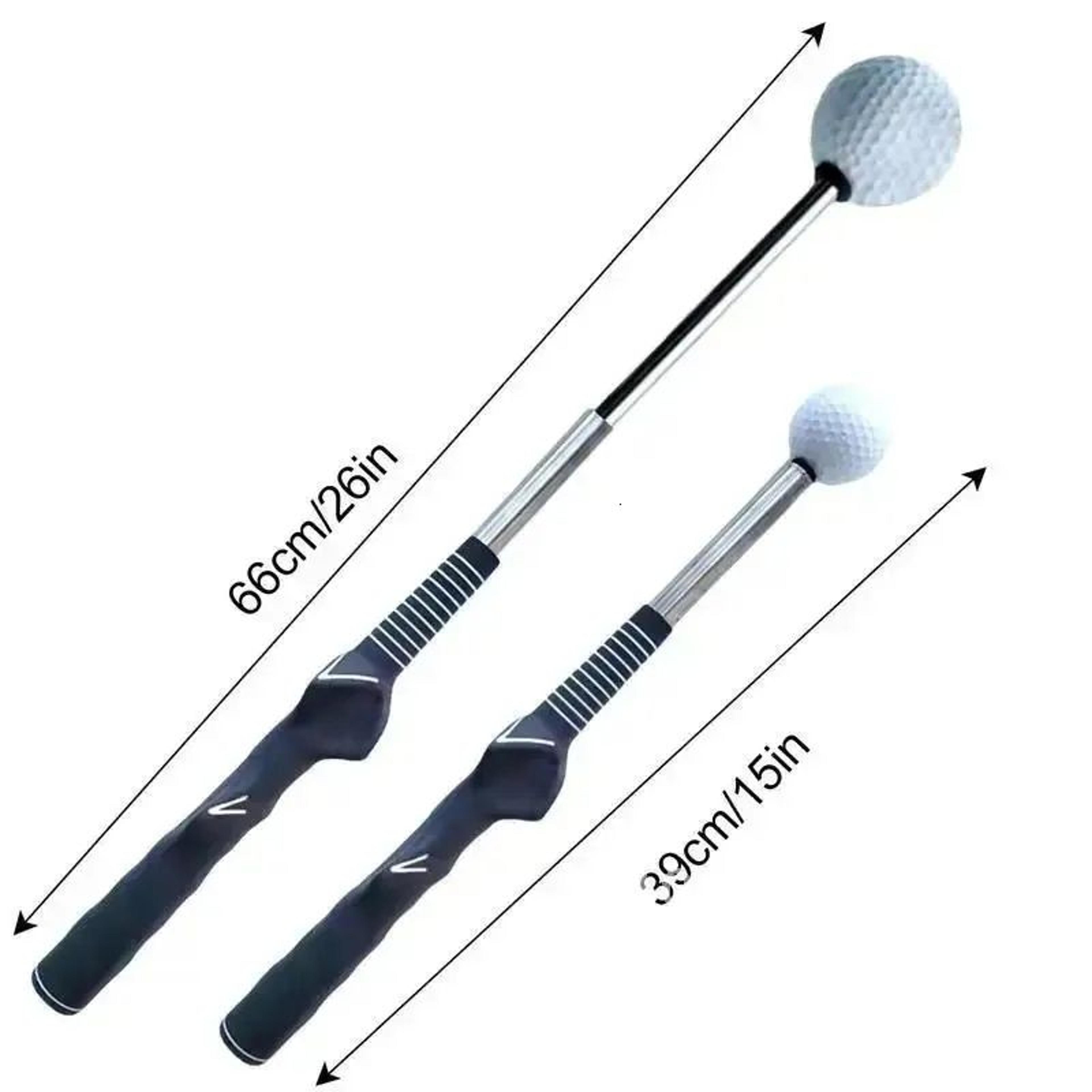 LeftHanded Golf Swing Trainer Telescopic Practice Stick For Posture Training 4
