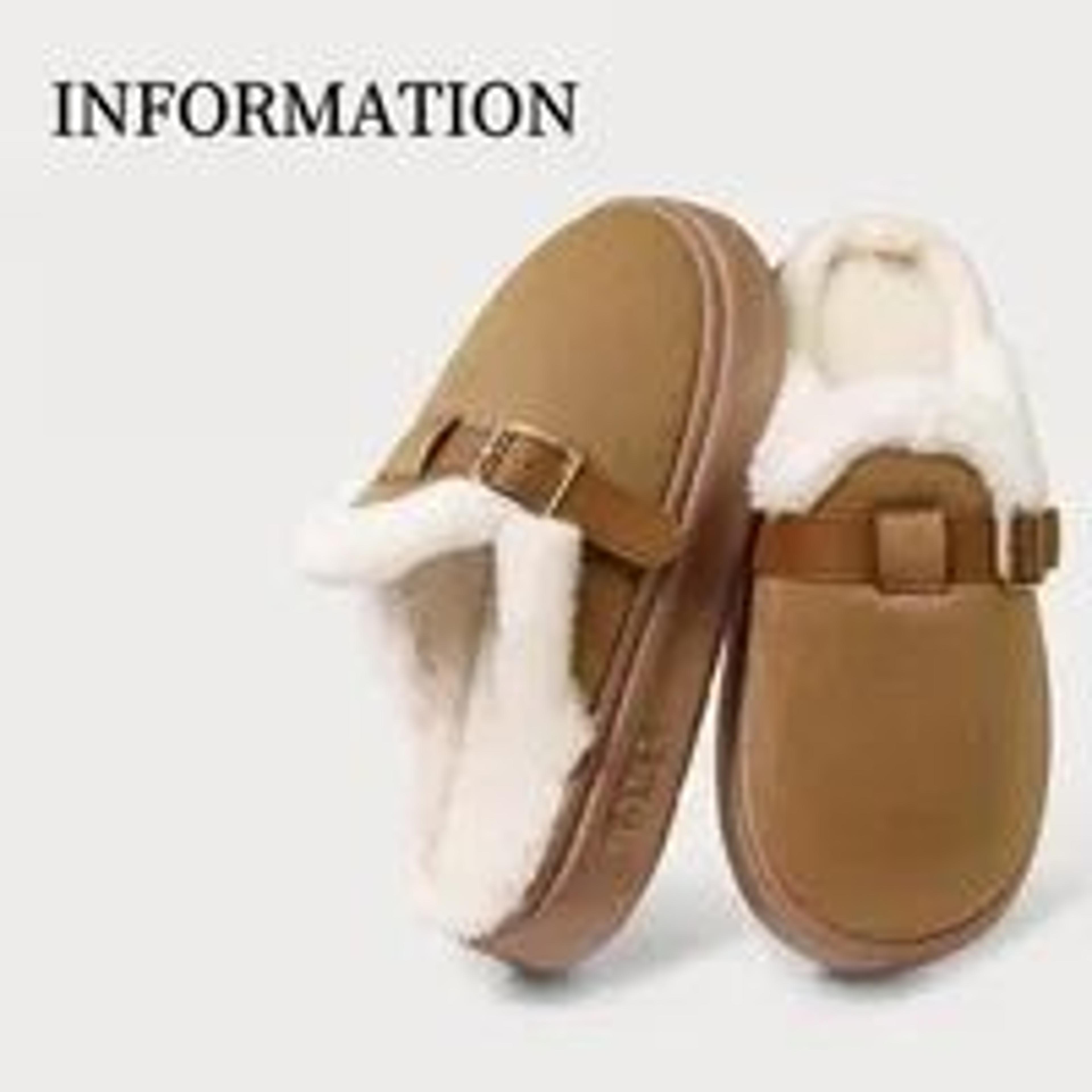 Womens Plush Winter Slippers With Thick Sole And Non Slip Design 4