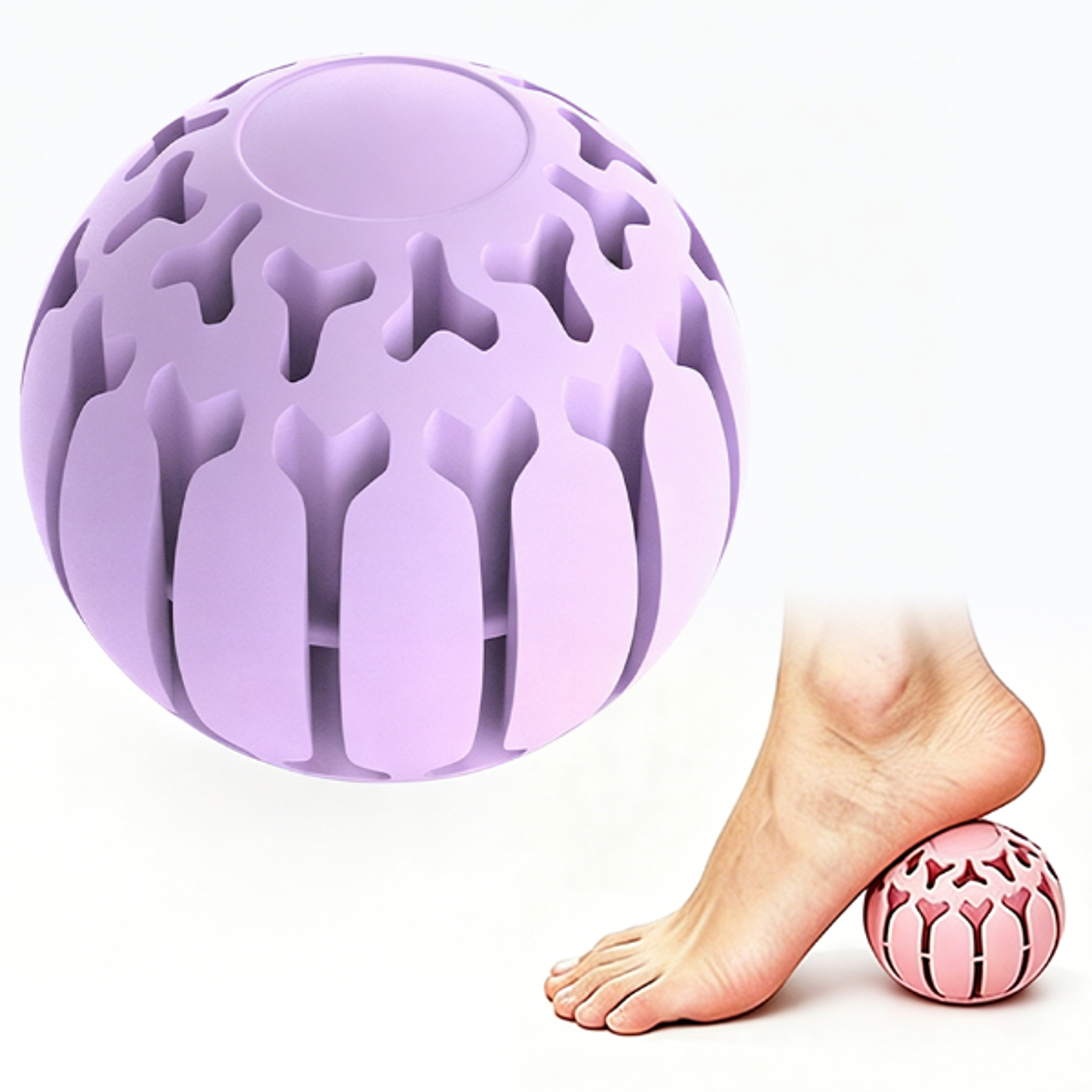 massage ball fascia ball for trigger point relief and muscle relaxation