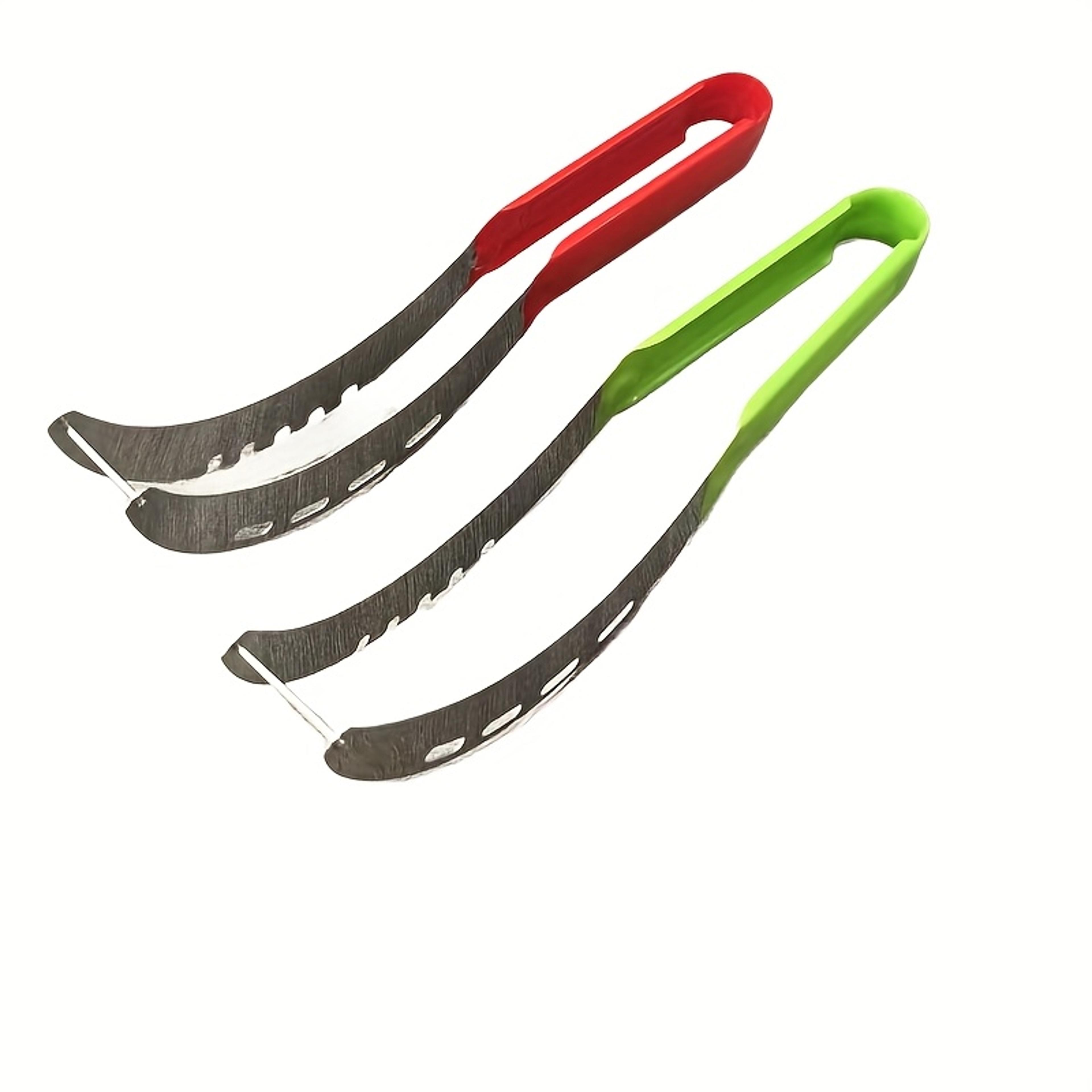 EasyGrip Watermelon Slicer Stainless Steel Fruit Slicer For Melons And Large Fruits 4