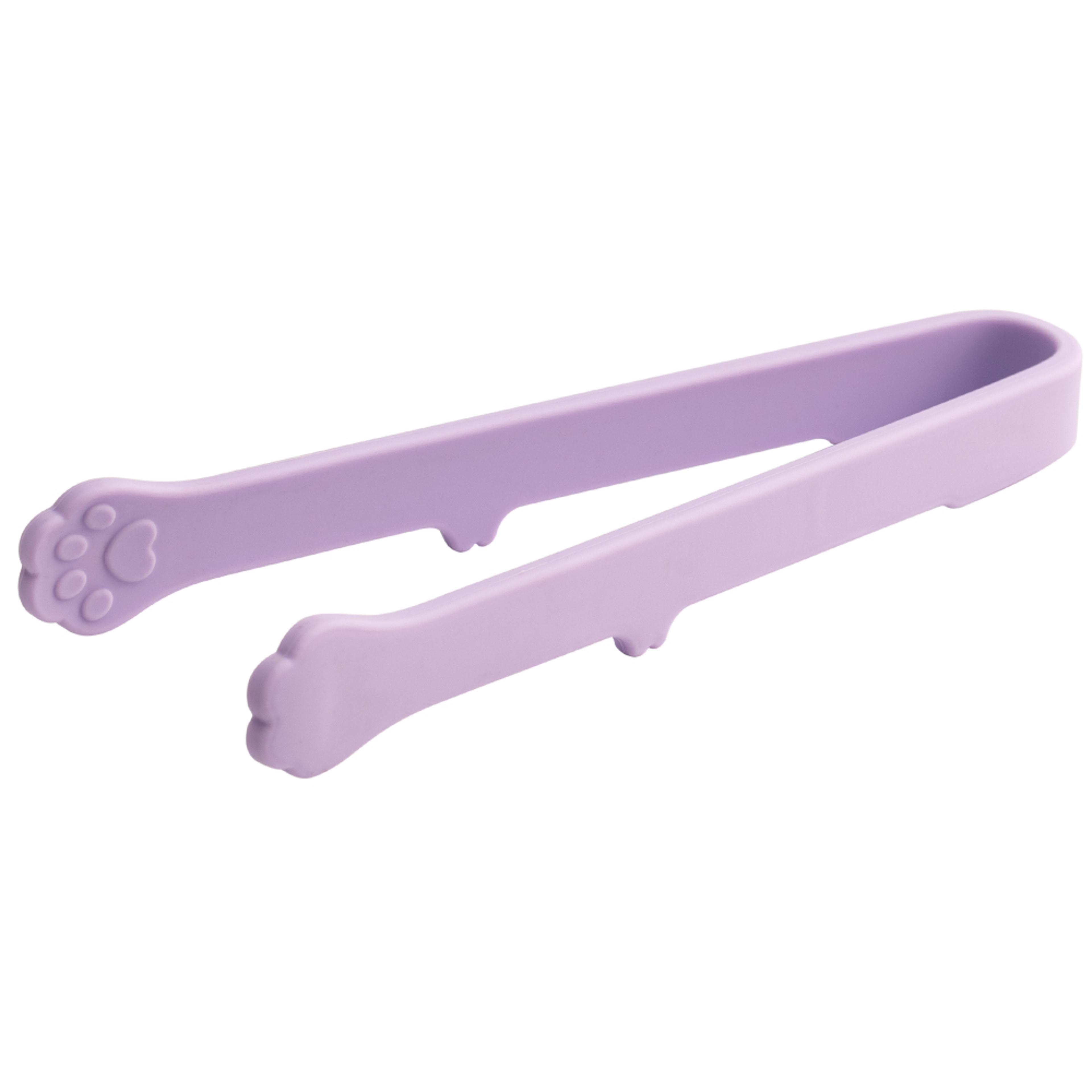 Cat Paw Silicone Food Tongs For Snacks Ice Bread And BBQ 8